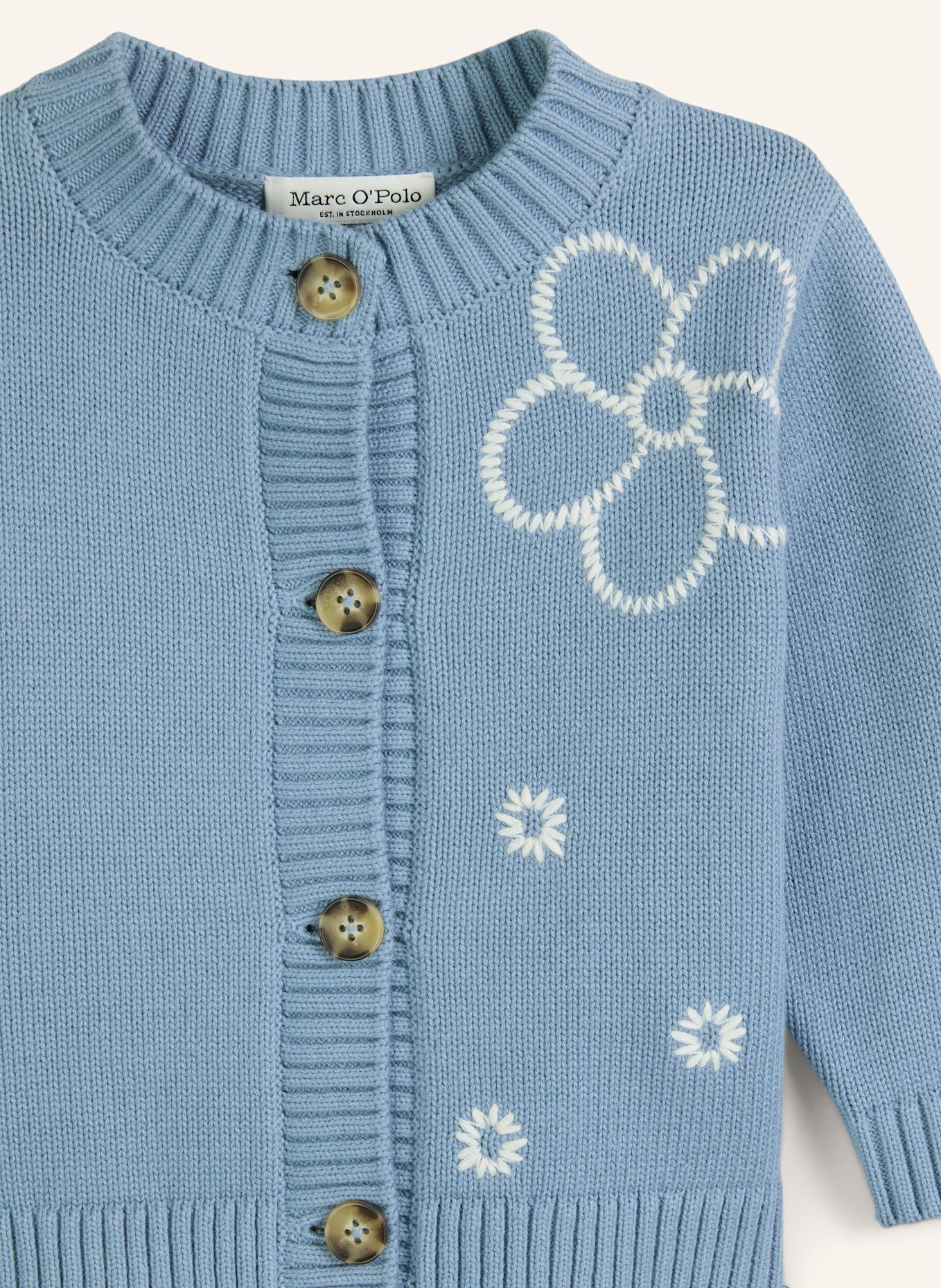 Marc O'Polo Strickjacke: BLAU
