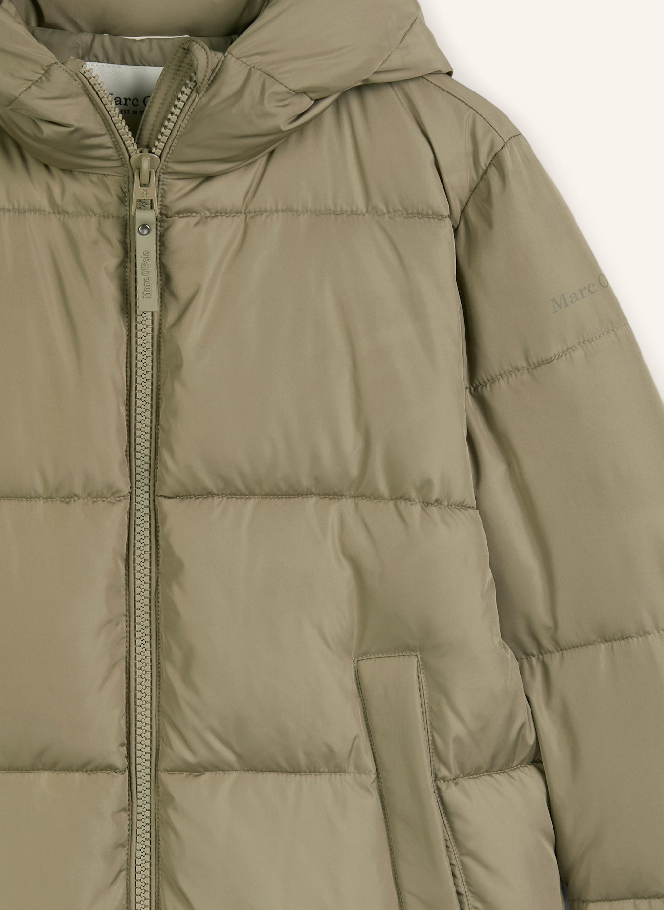Marc O'Polo Steppmantel: GRÜN