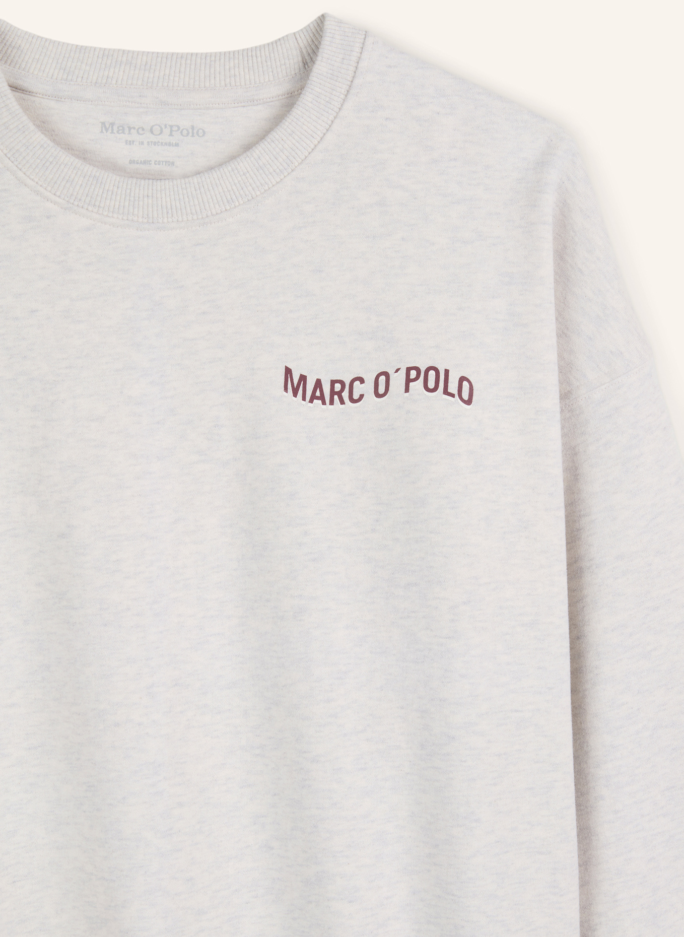 Marc O'Polo Sweatshirt: BEIGE