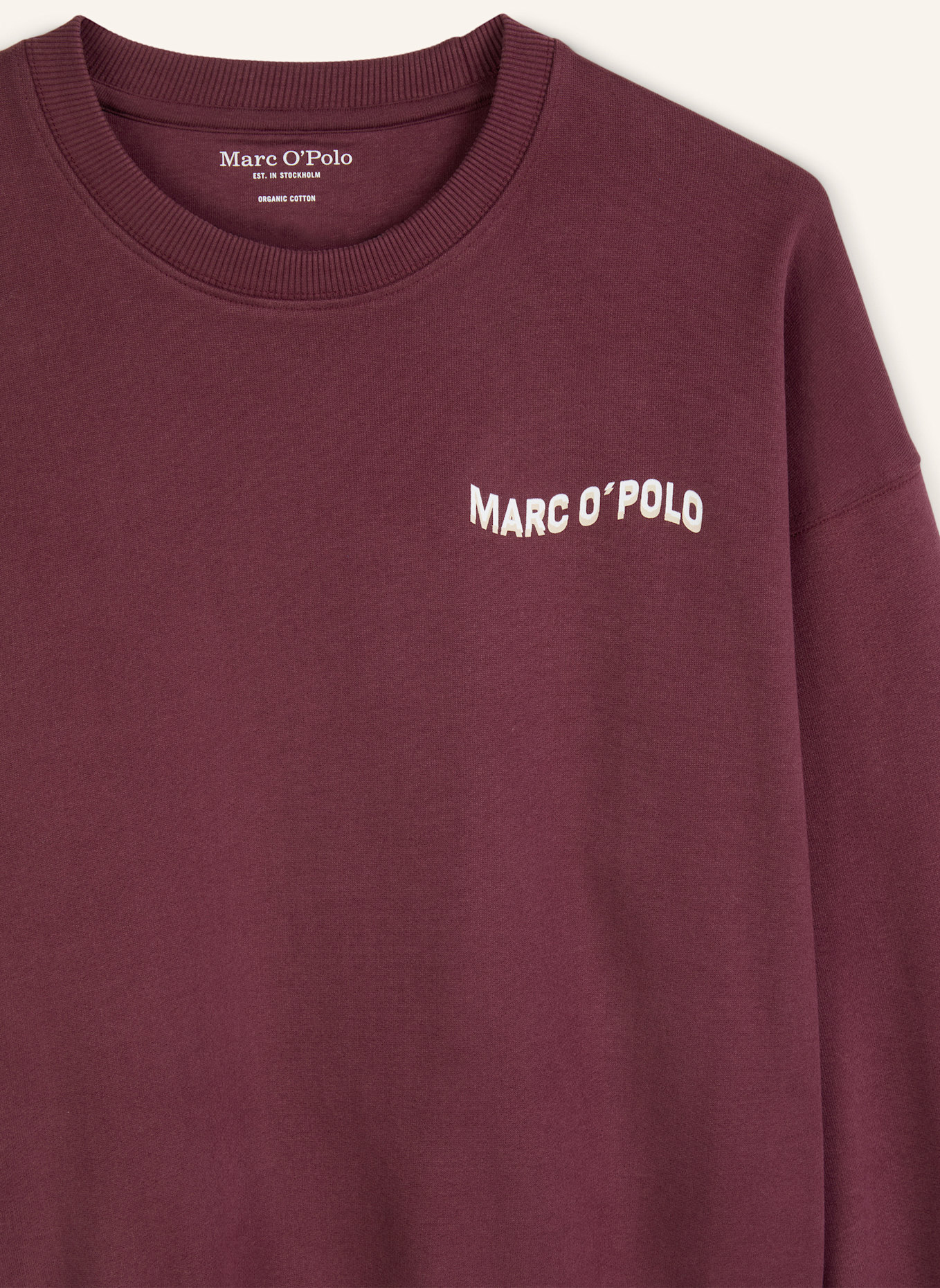 Marc O'Polo Sweatshirt: ROT