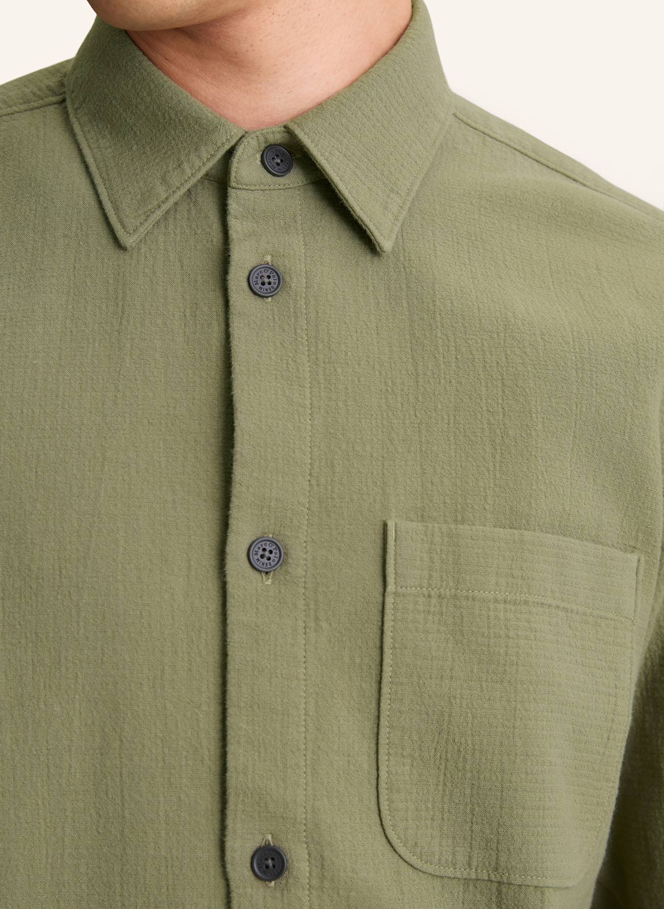 Marc O'Polo DENIM Hemd: DUNKELGRÜN