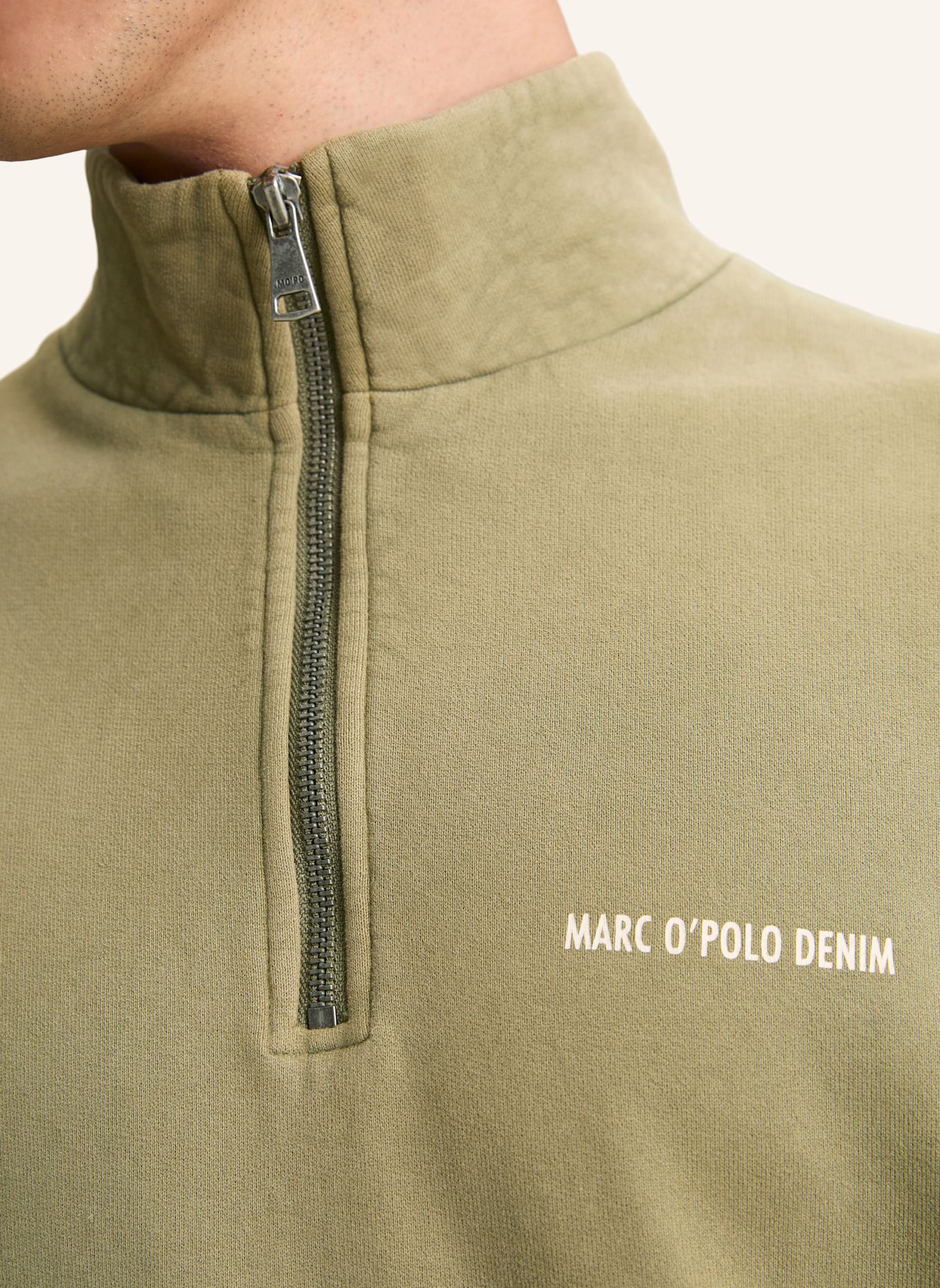 Marc O'Polo DENIM Pullover: DUNKELGRÜN