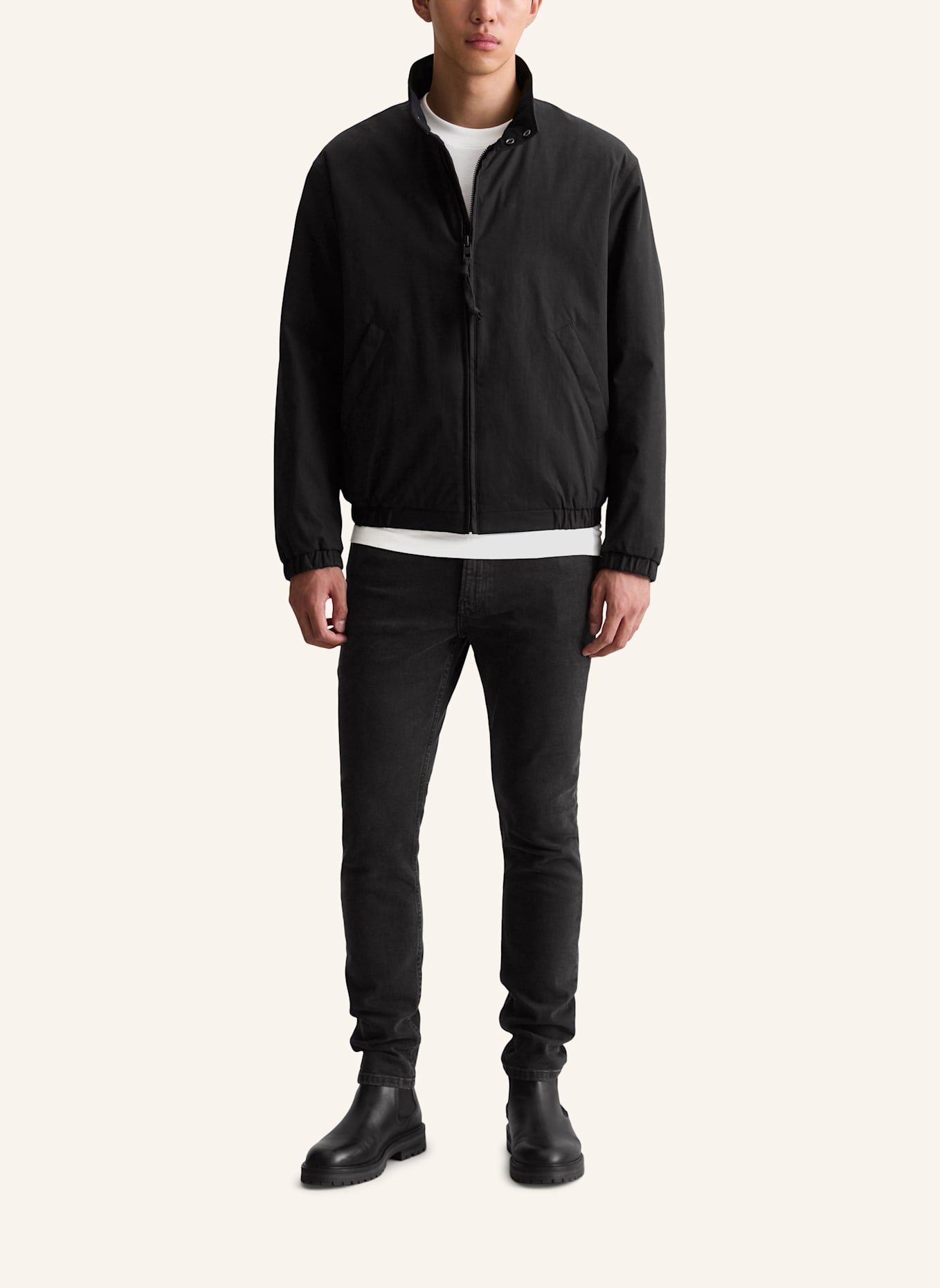 Marc O'Polo DENIM Jacke: SCHWARZ