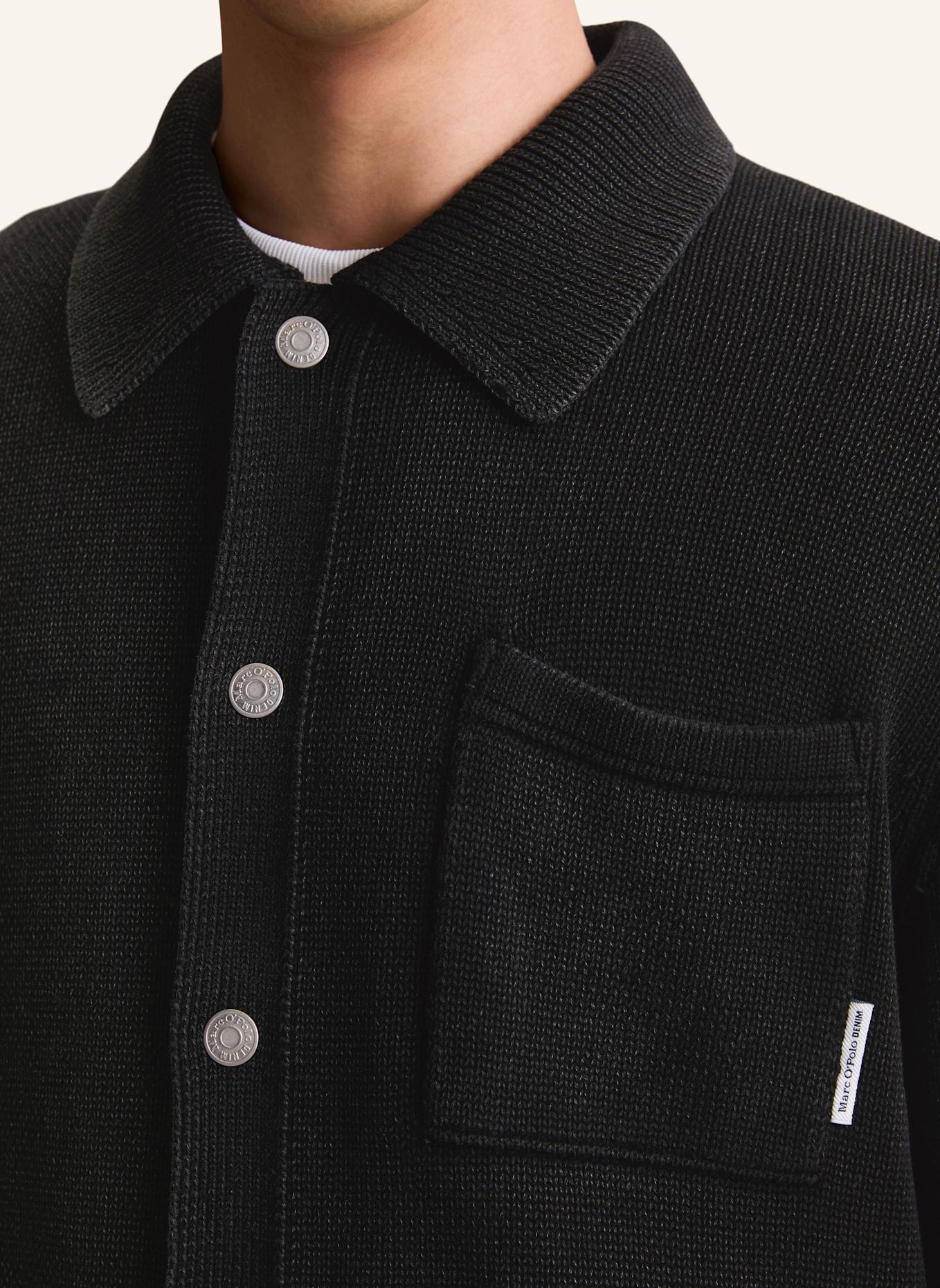Marc O'Polo DENIM Strickjacke: SCHWARZ
