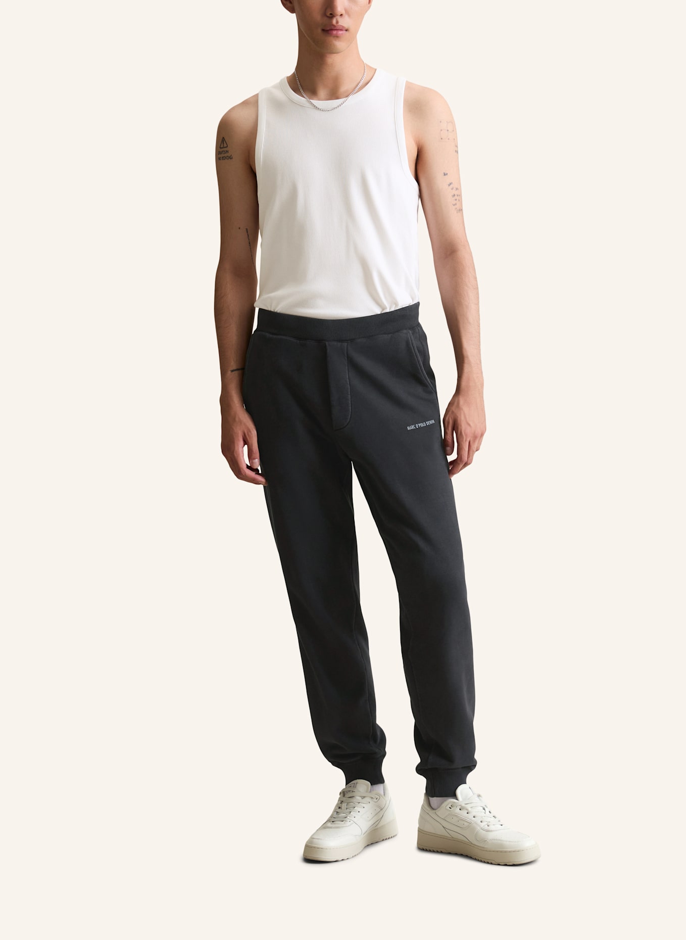 Marc O'Polo DENIM Sweathose: SCHWARZ