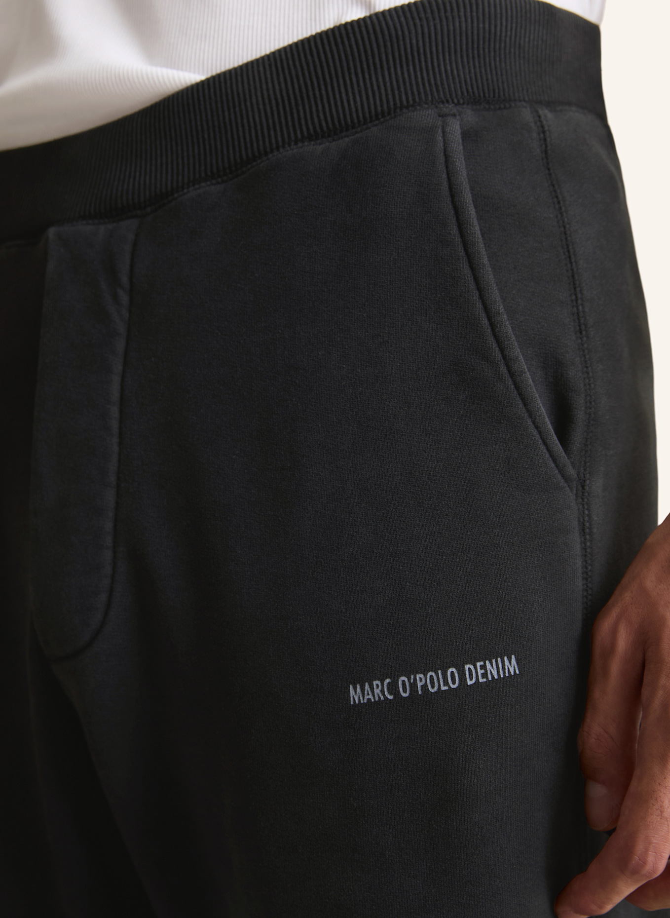 Marc O'Polo DENIM Sweathose: SCHWARZ