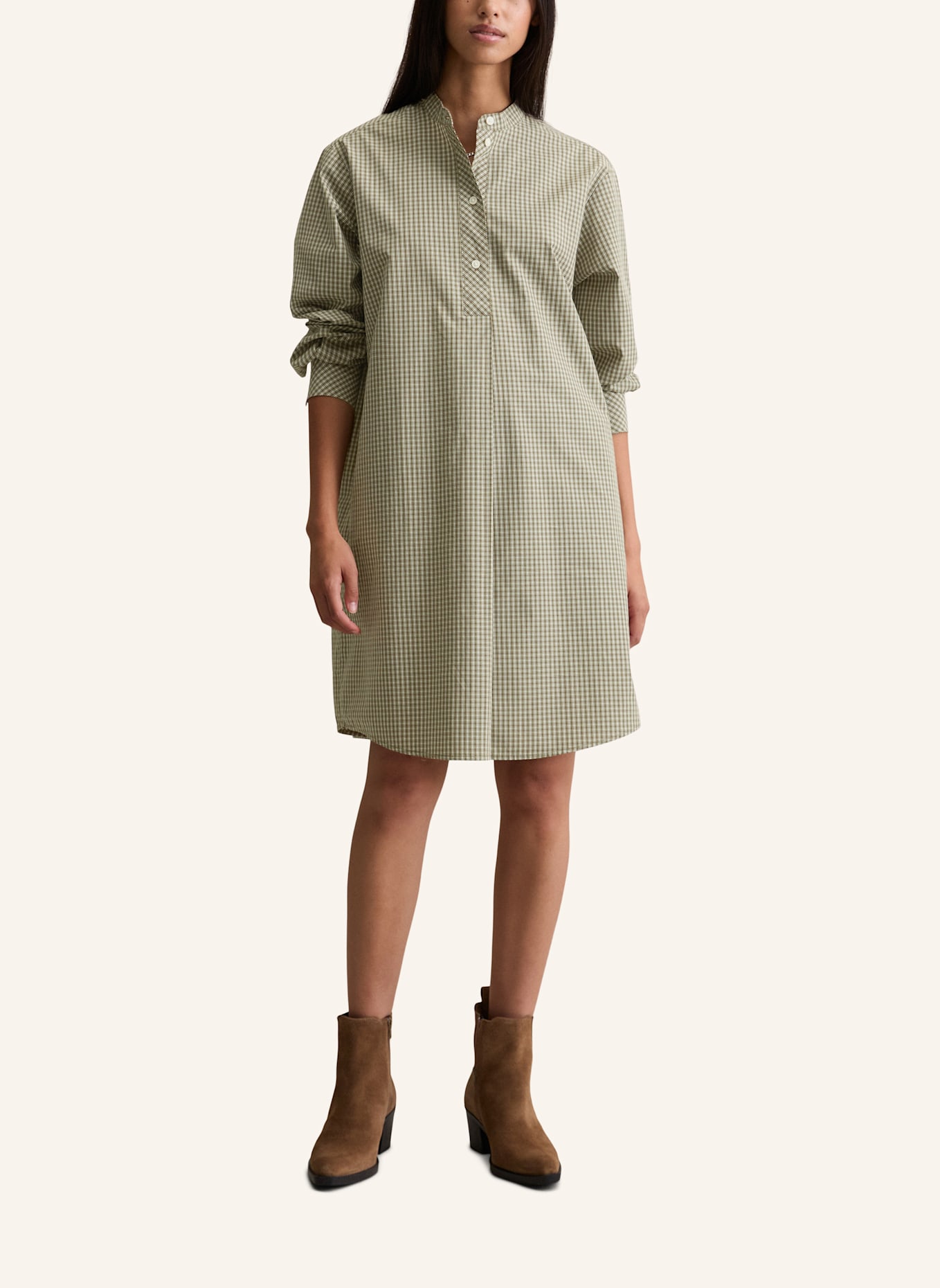 Marc O'Polo DENIM Karokleid: DUNKELGRÜN