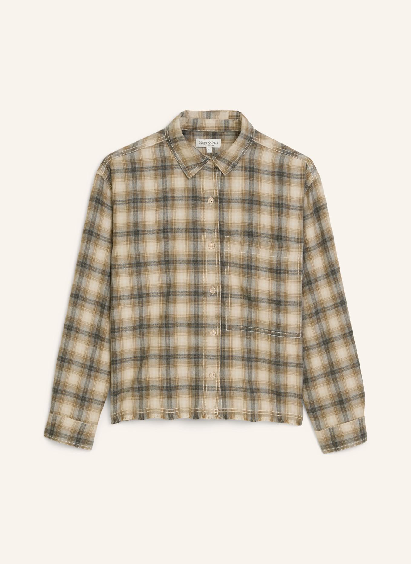 Marc O'Polo Hemdbluse: BRAUN