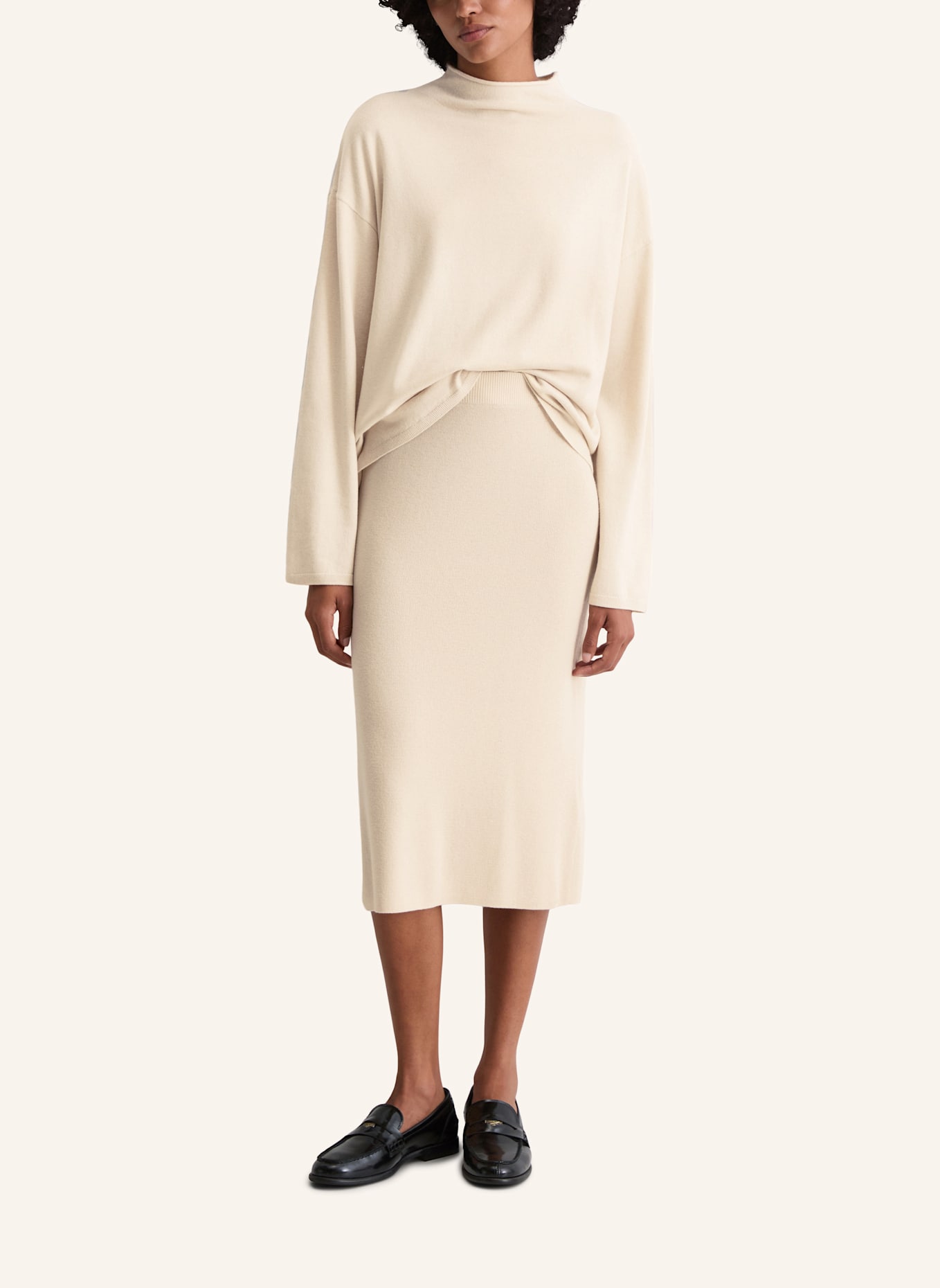 Marc O'Polo Strickrock: BEIGE