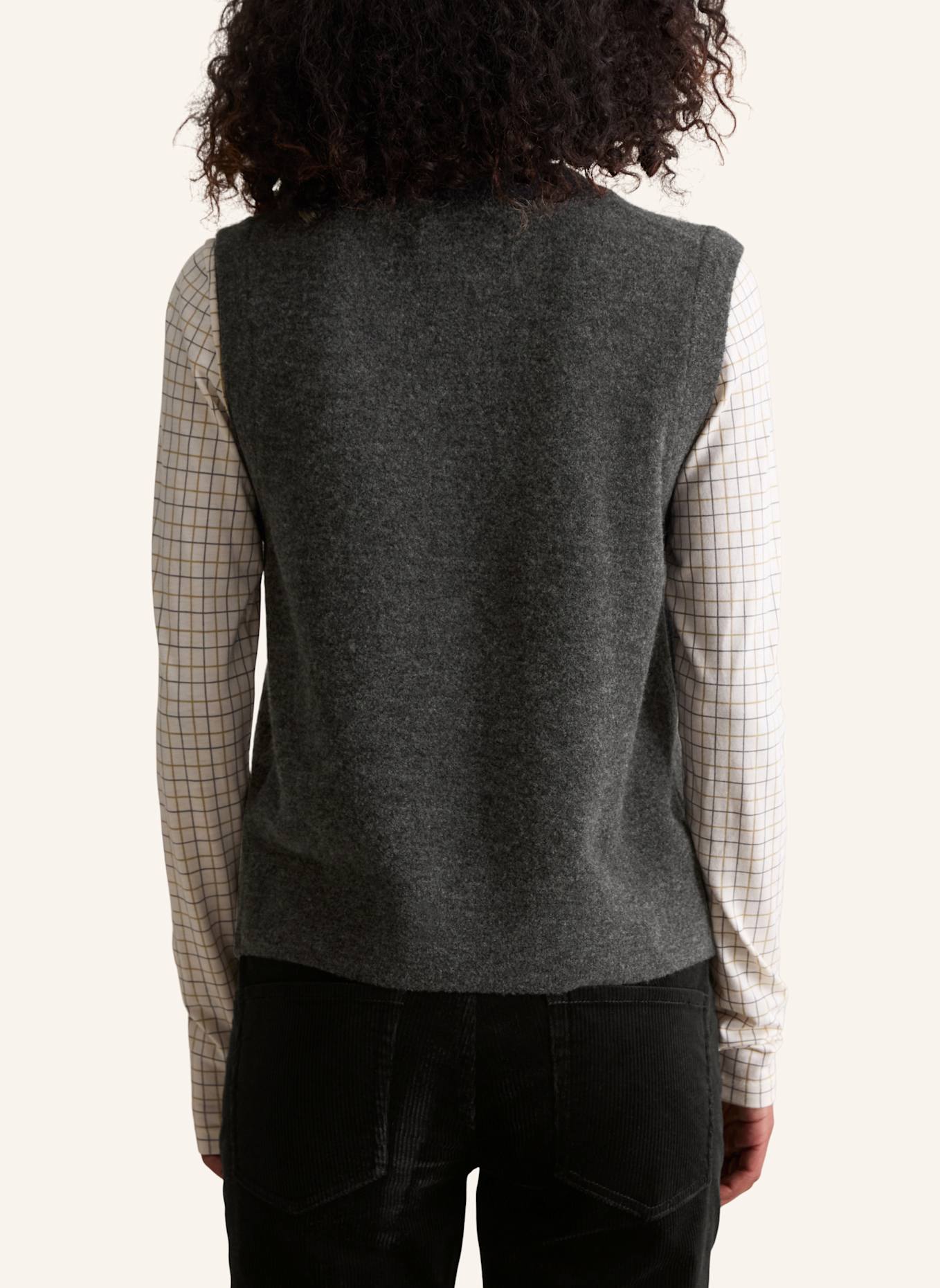 Marc O'Polo DENIM Pullunder: DUNKELGRAU