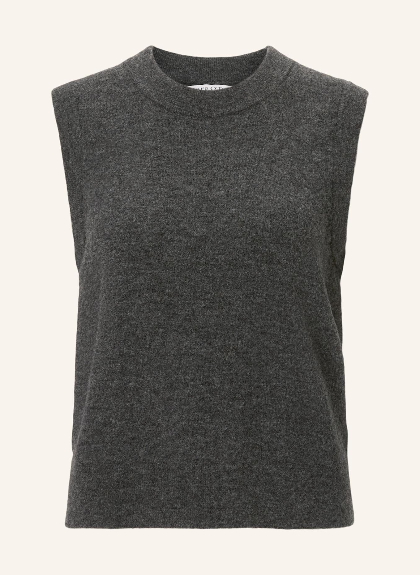 Marc O'Polo DENIM Pullunder: DUNKELGRAU