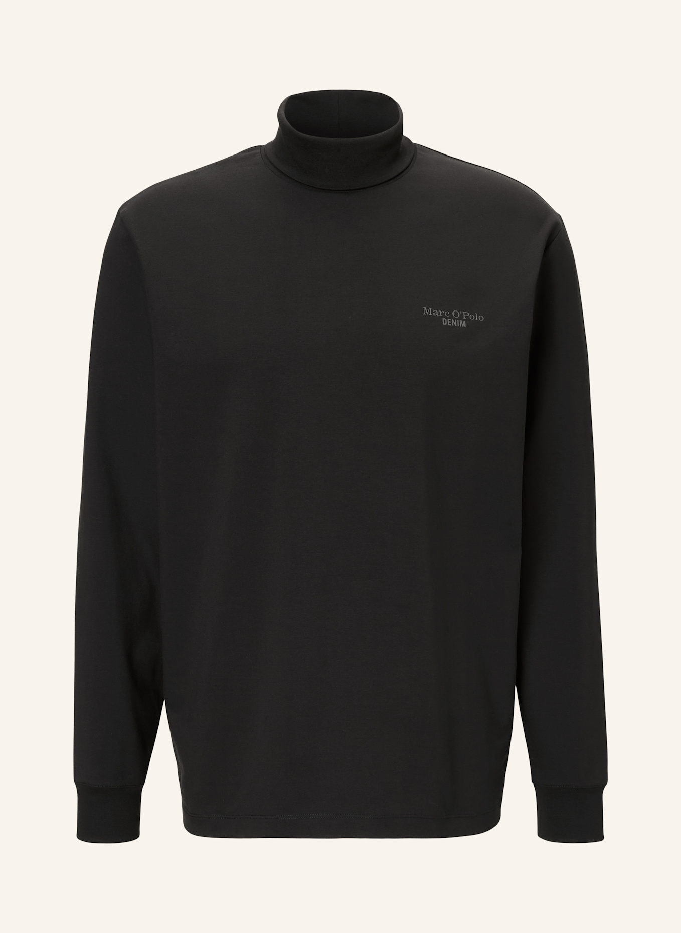 Marc O'Polo DENIM Langarm-Shirt: SCHWARZ