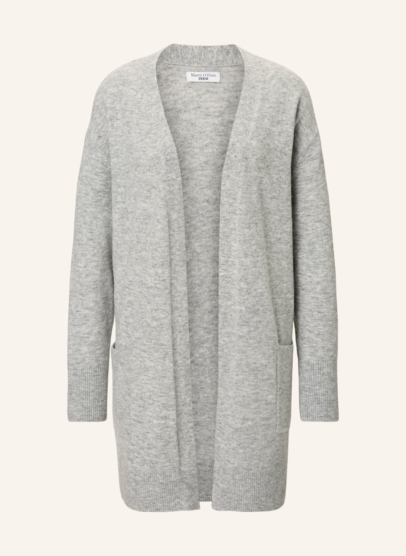 Marc O'Polo DENIM Wickelcardigan: GRAU
