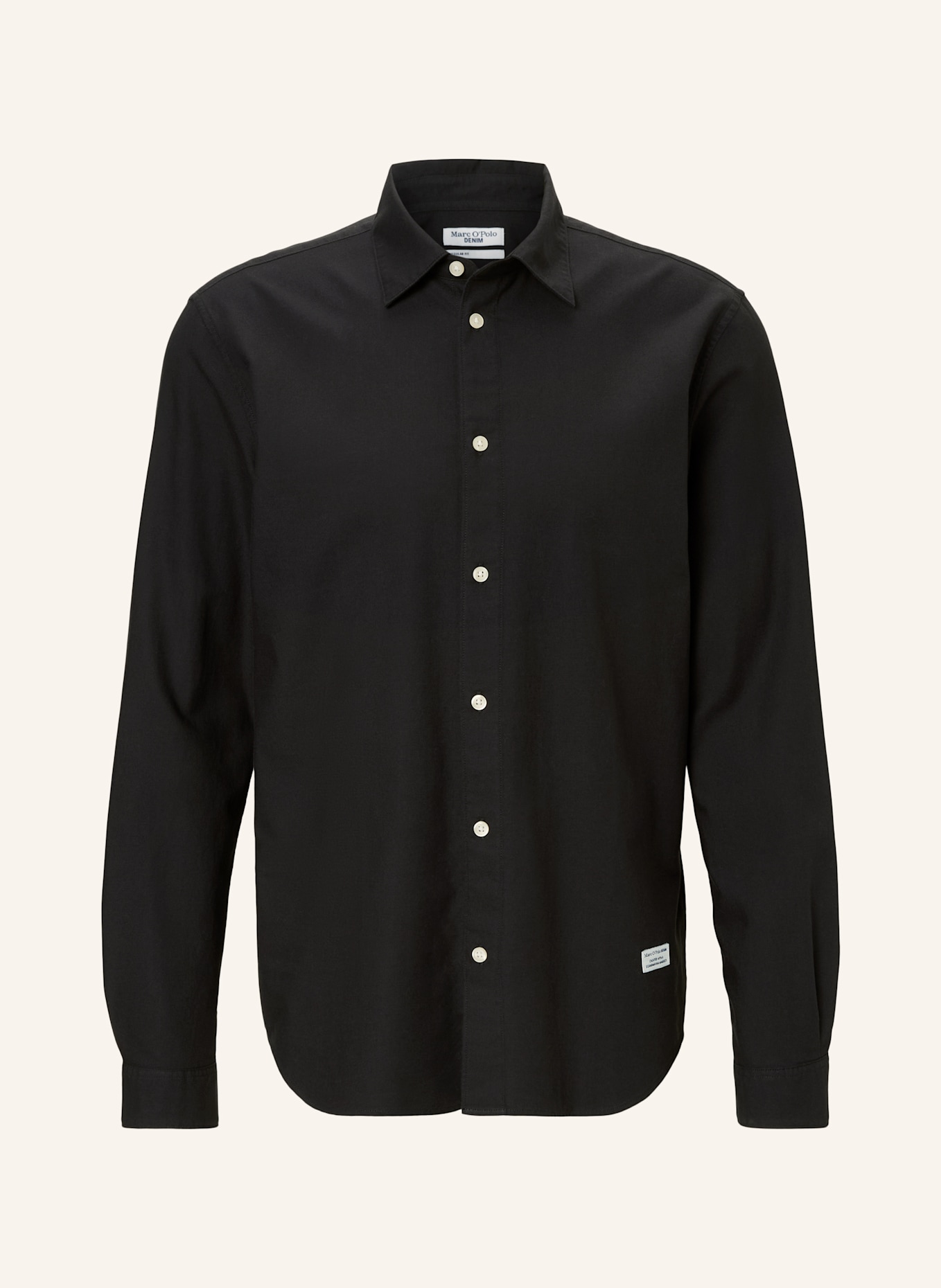 Marc O'Polo DENIM Hemd: SCHWARZ