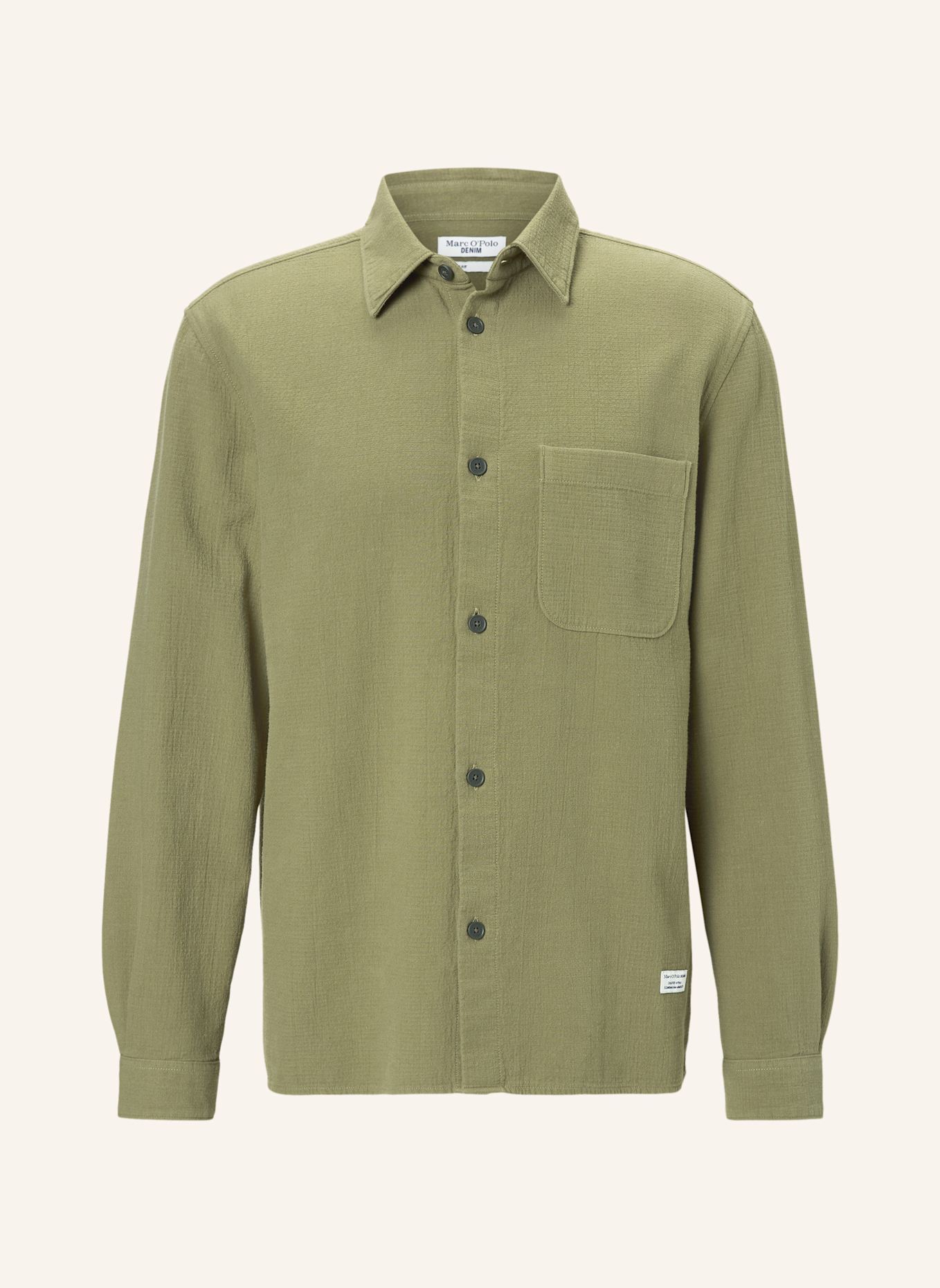 Marc O'Polo DENIM Hemd: DUNKELGRÜN