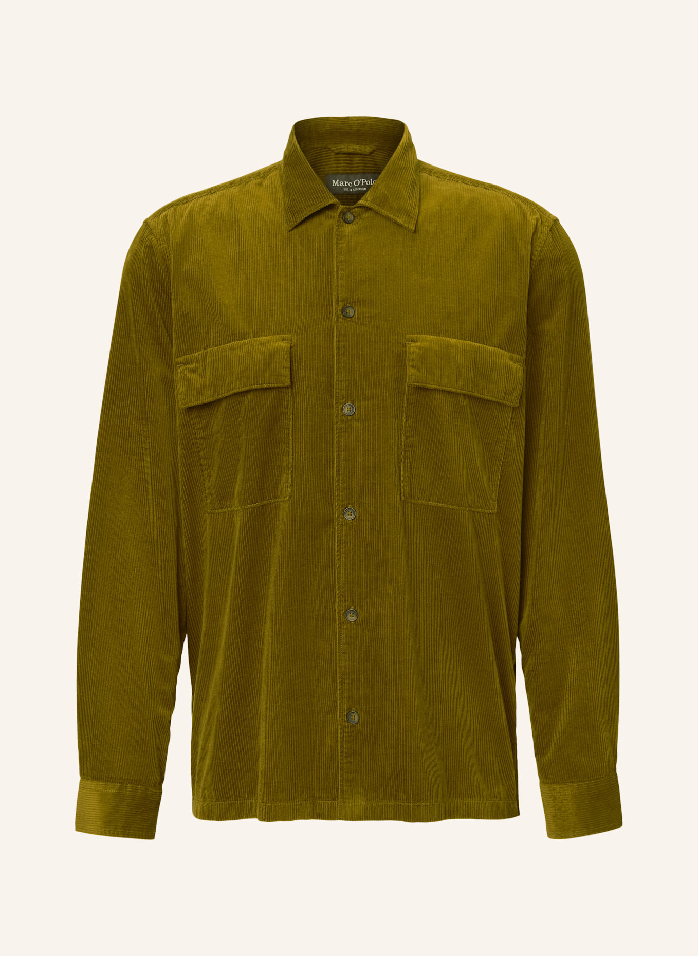 Marc O'Polo Hemd: DUNKELGRÜN