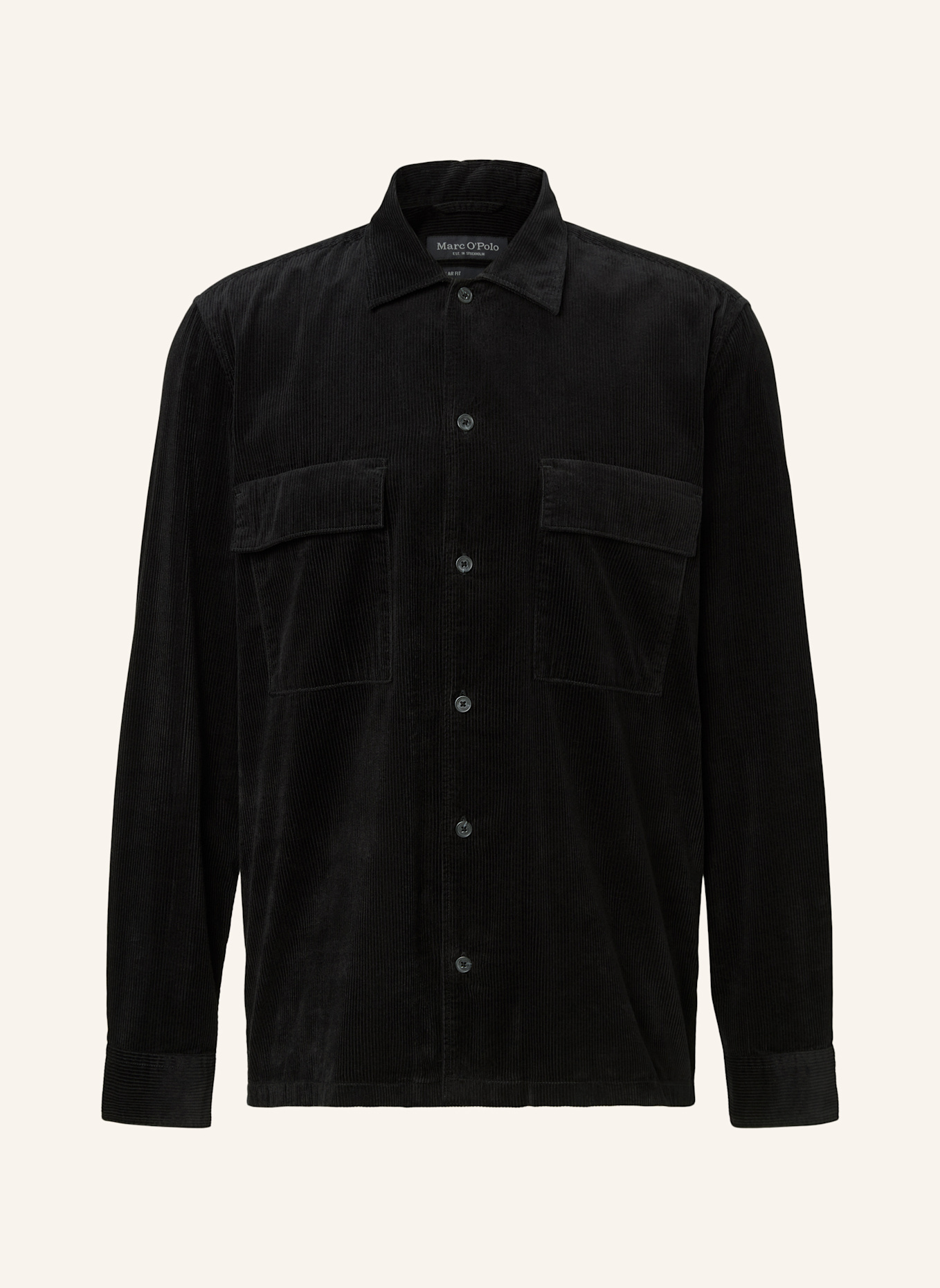 Marc O'Polo Hemd: SCHWARZ