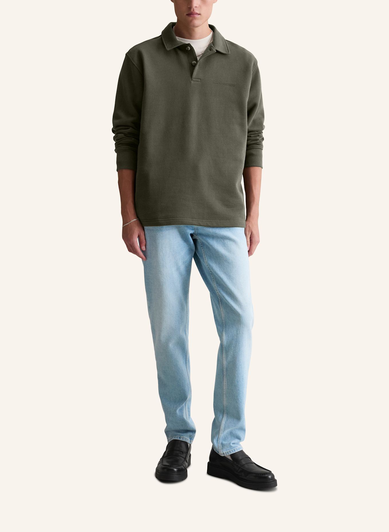 Marc O'Polo DENIM Sweatshirt: SCHWARZ