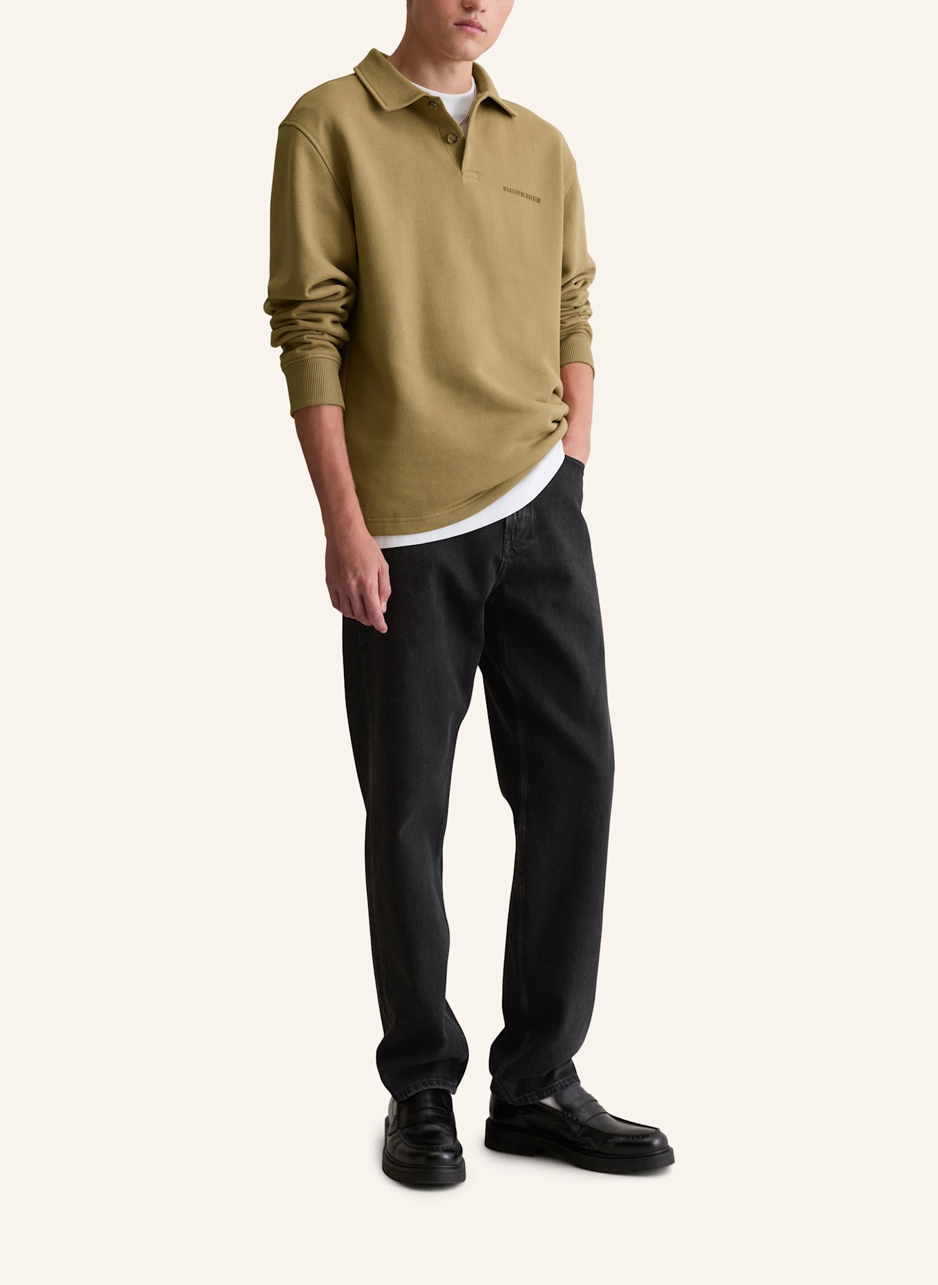 Marc O'Polo DENIM Sweatshirt: HELLBRAUN