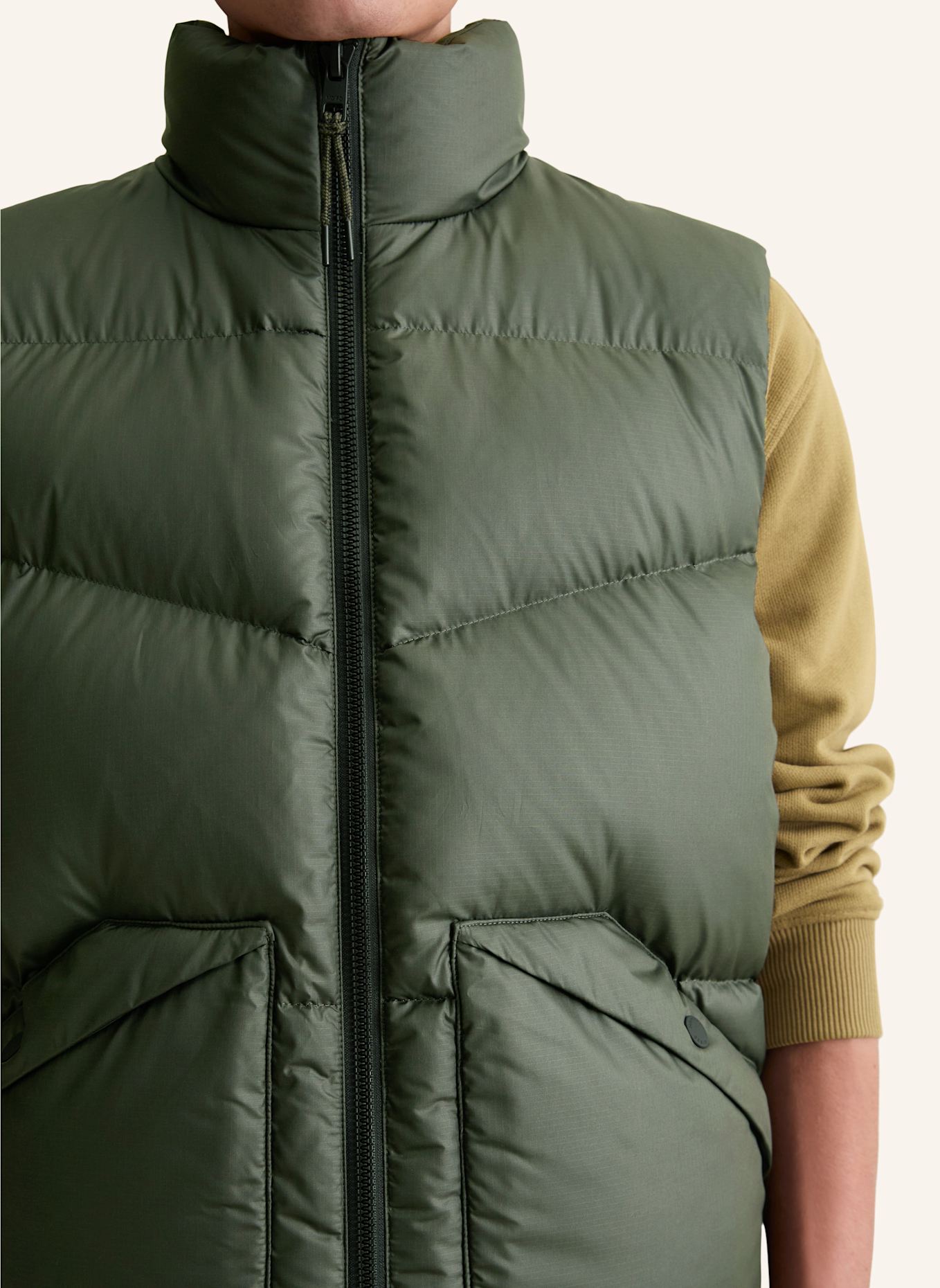 Marc O'Polo DENIM Daunenweste: SCHWARZ