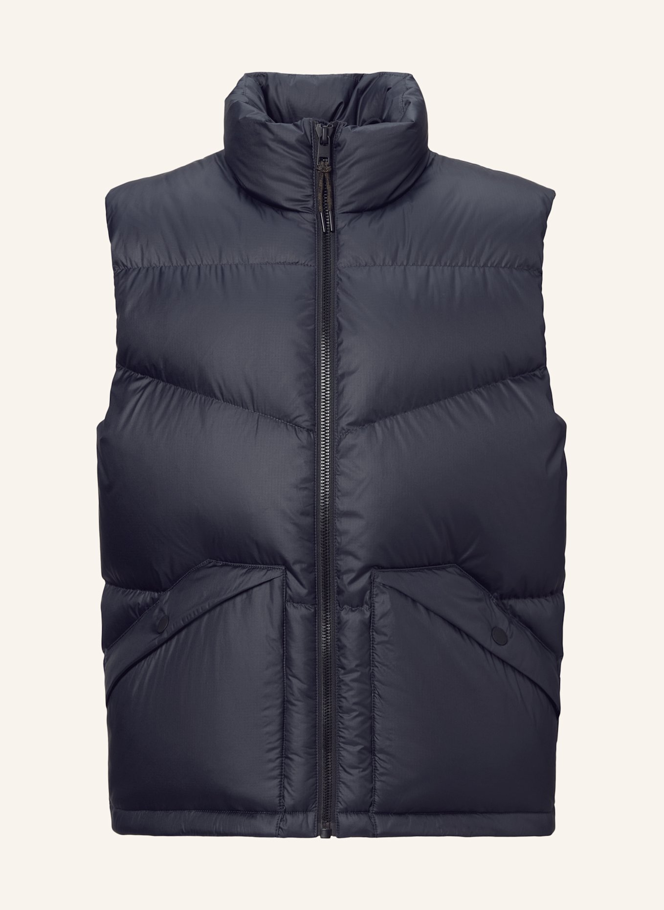 Marc O'Polo DENIM Daunenweste: DUNKELBLAU