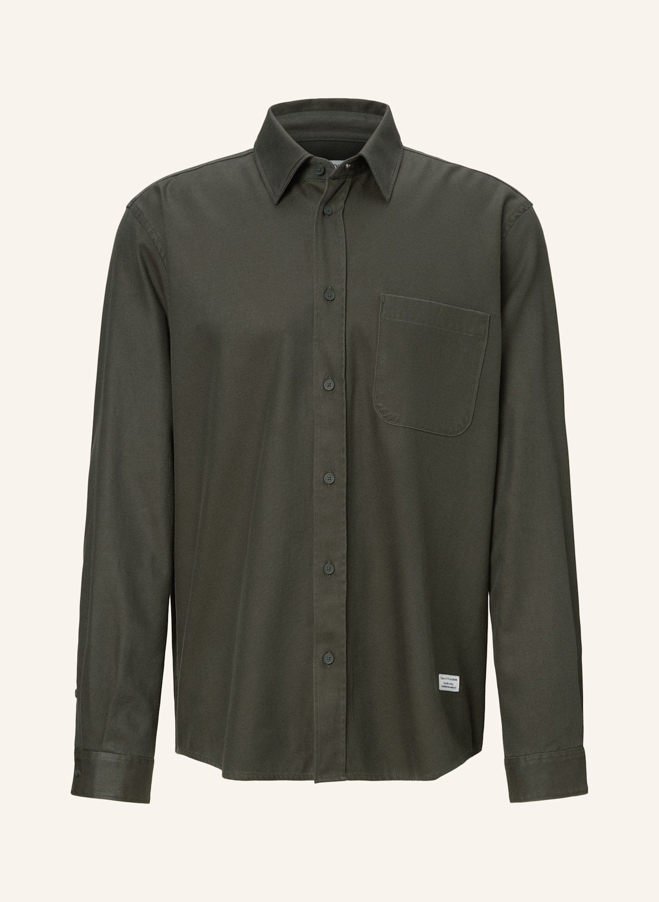 Marc O'Polo DENIM Hemd: SCHWARZ