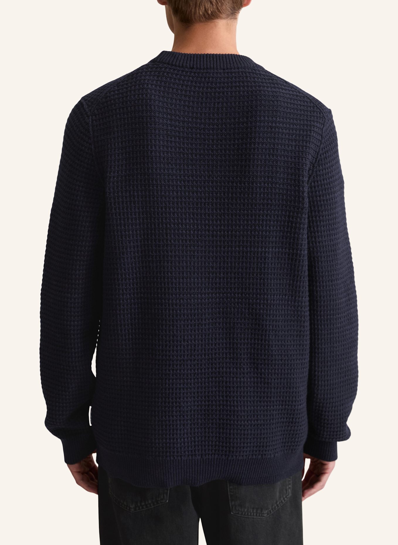 Marc O'Polo DENIM Pullover: DUNKELBLAU