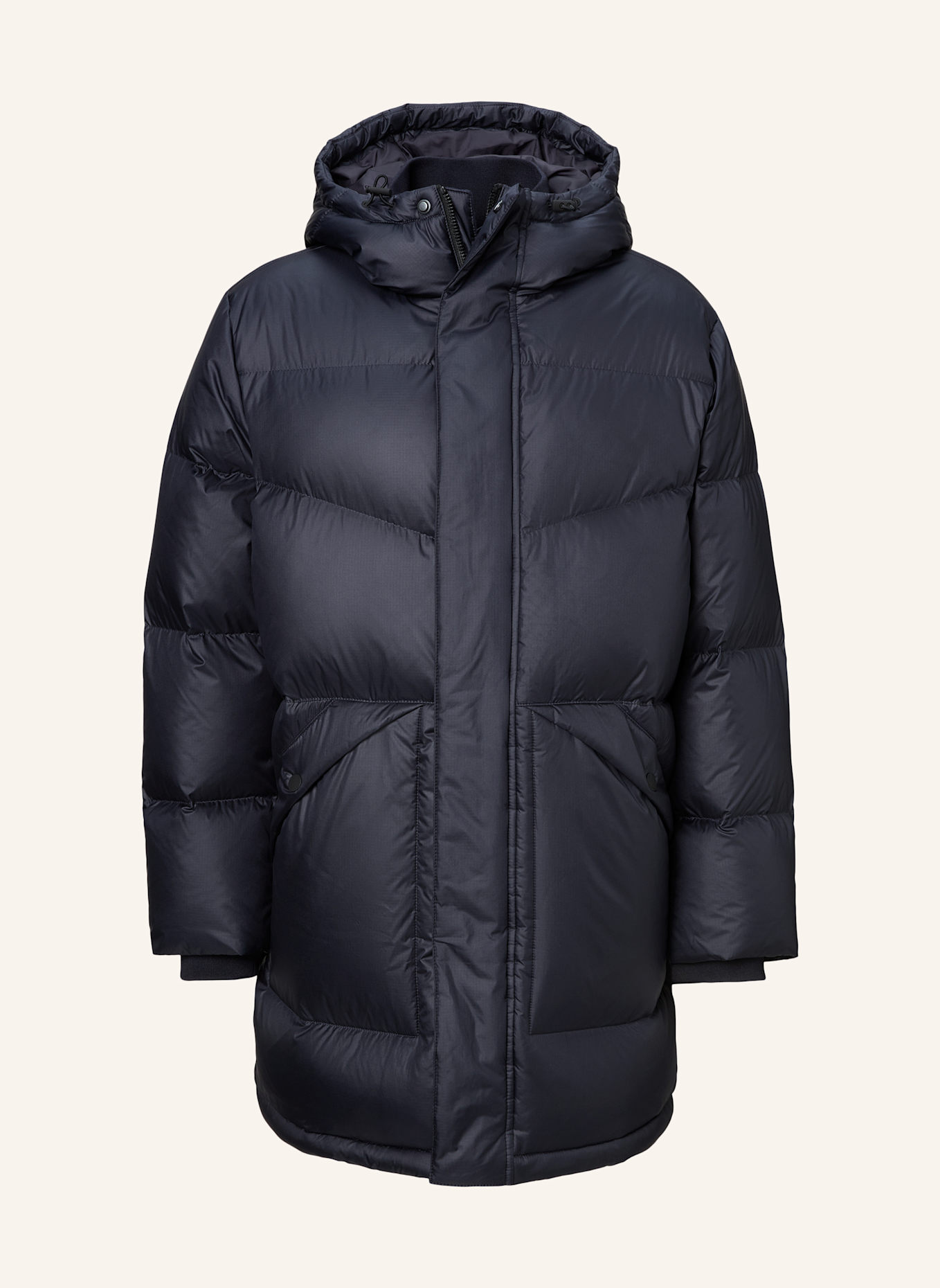 Marc O'Polo DENIM Daunenmantel: DUNKELBLAU