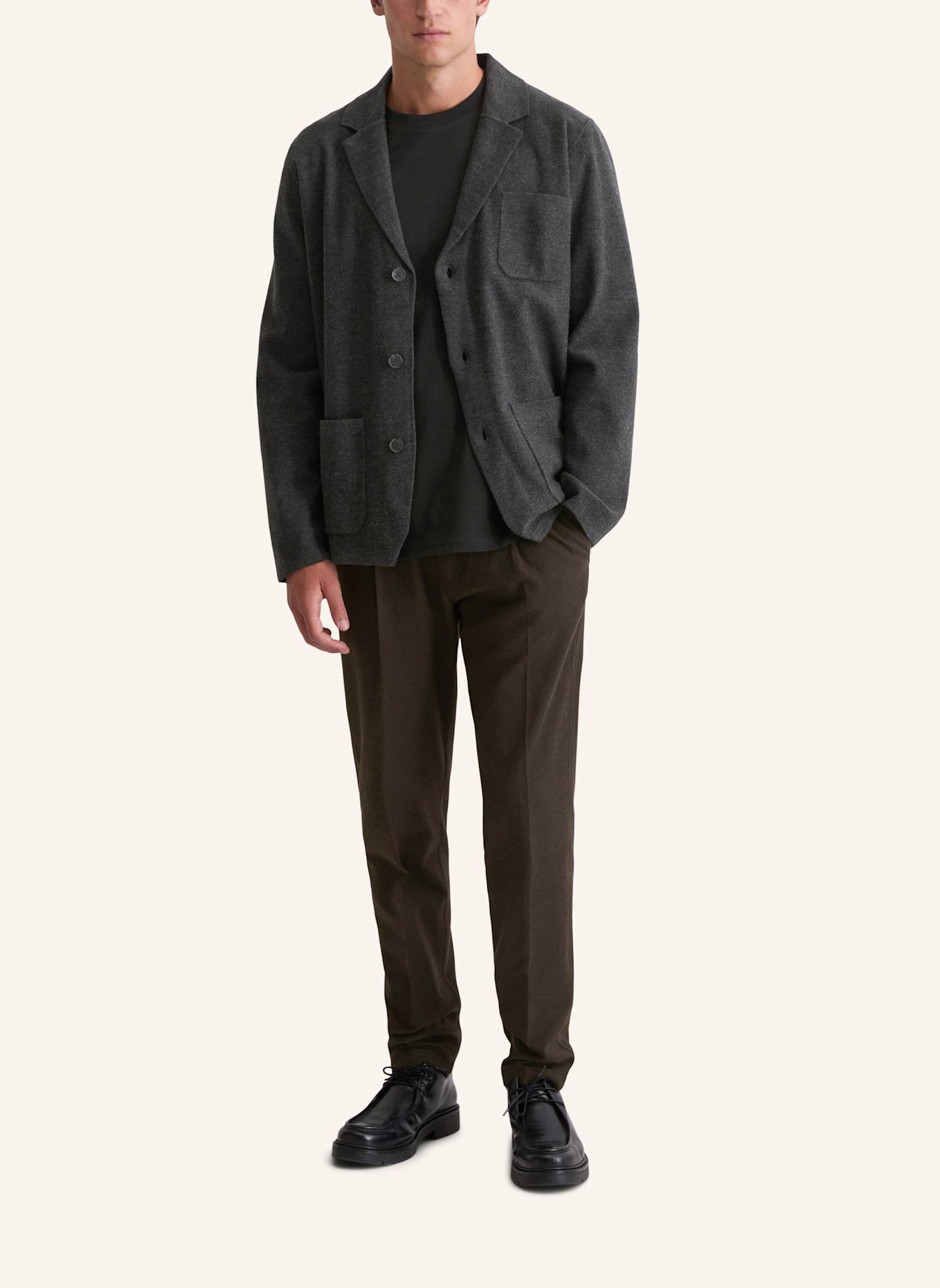 Marc O'Polo Wollsakko: DUNKELGRAU