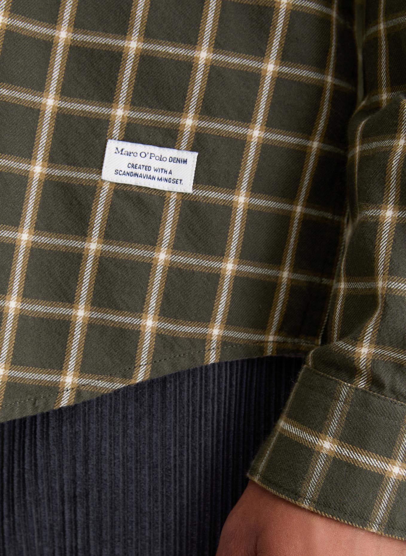 Marc O'Polo DENIM Hemd: DUNKELGRÜN