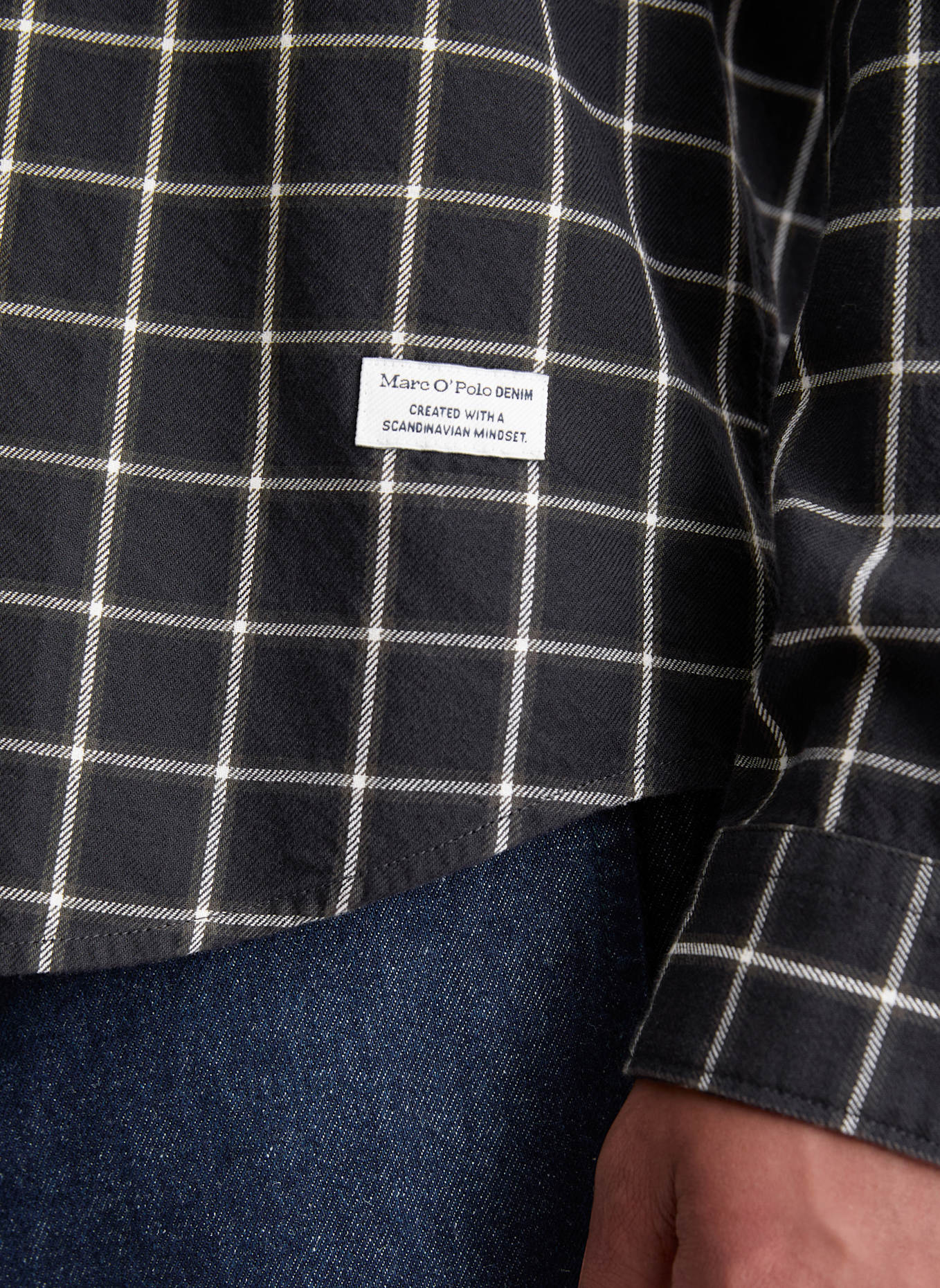 Marc O'Polo DENIM Hemd: DUNKELBLAU