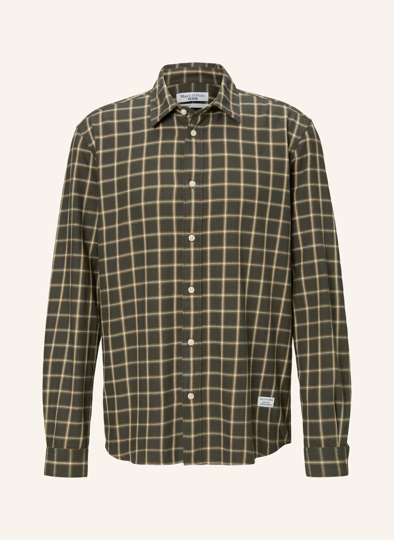 Marc O'Polo DENIM Hemd: DUNKELGRÜN