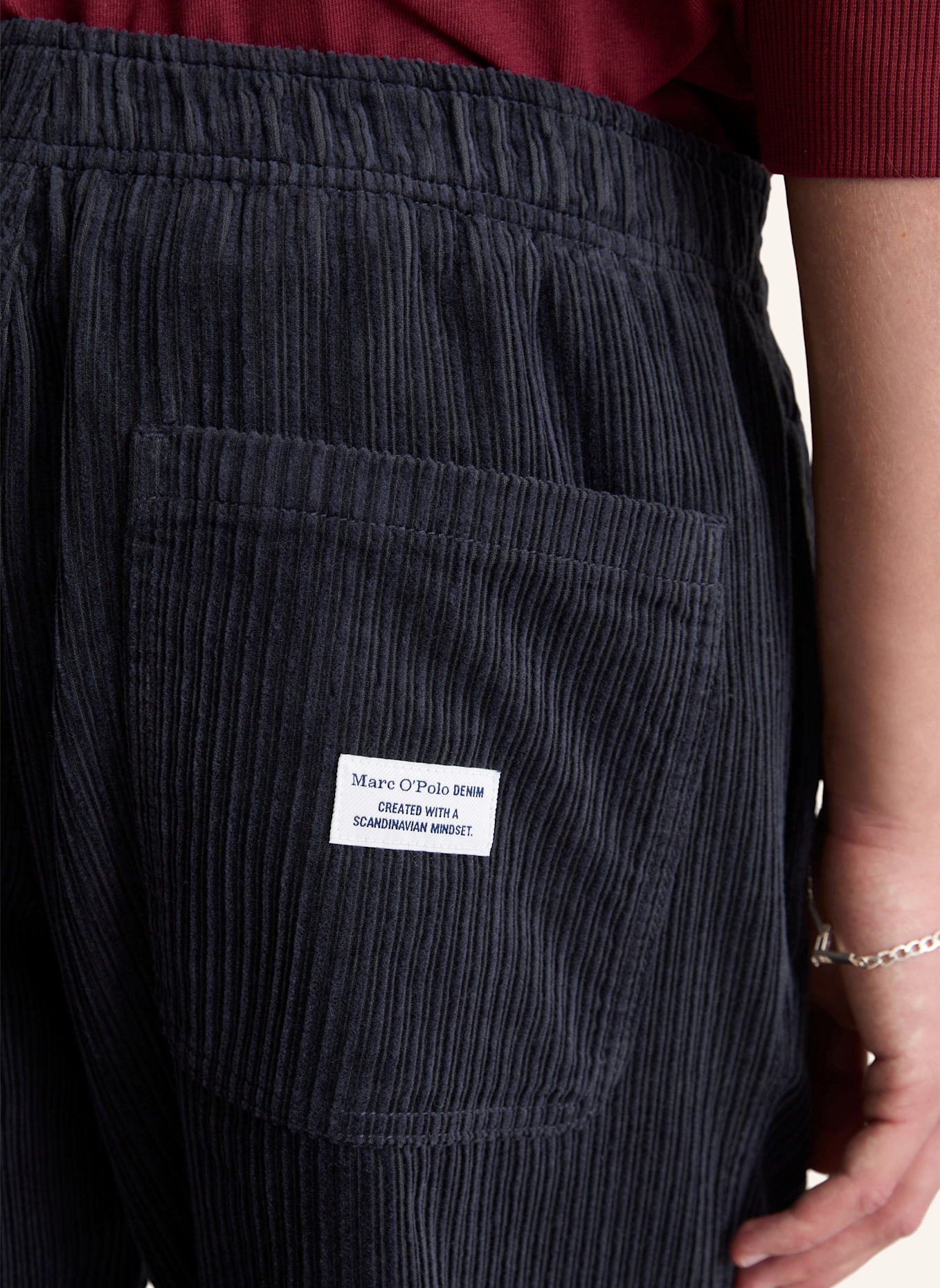 Marc O'Polo DENIM Hose: DUNKELBLAU