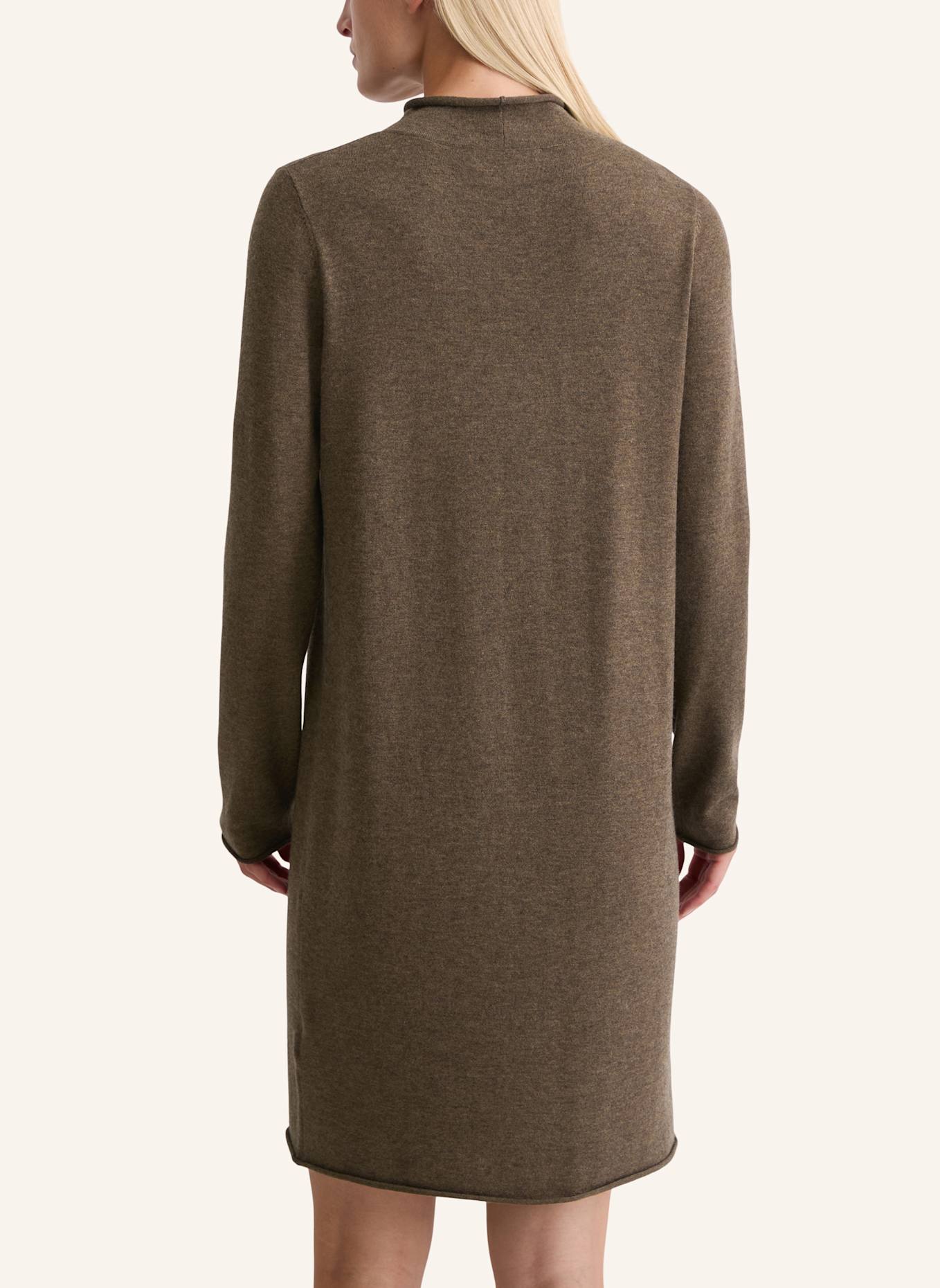 Marc O'Polo Rollkragenkleid: DUNKELBRAUN