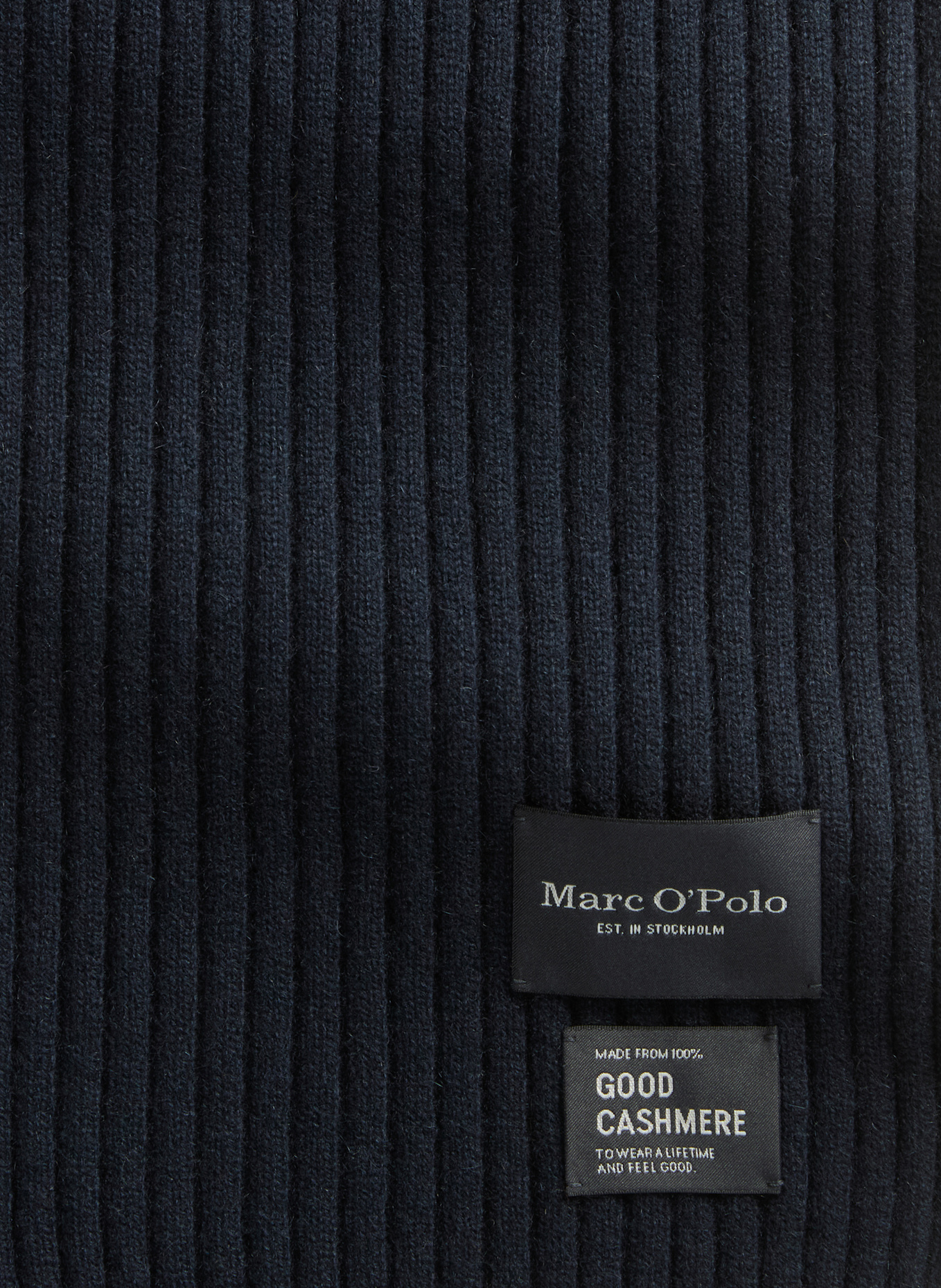 Marc O'Polo Strickschal: DUNKELBLAU