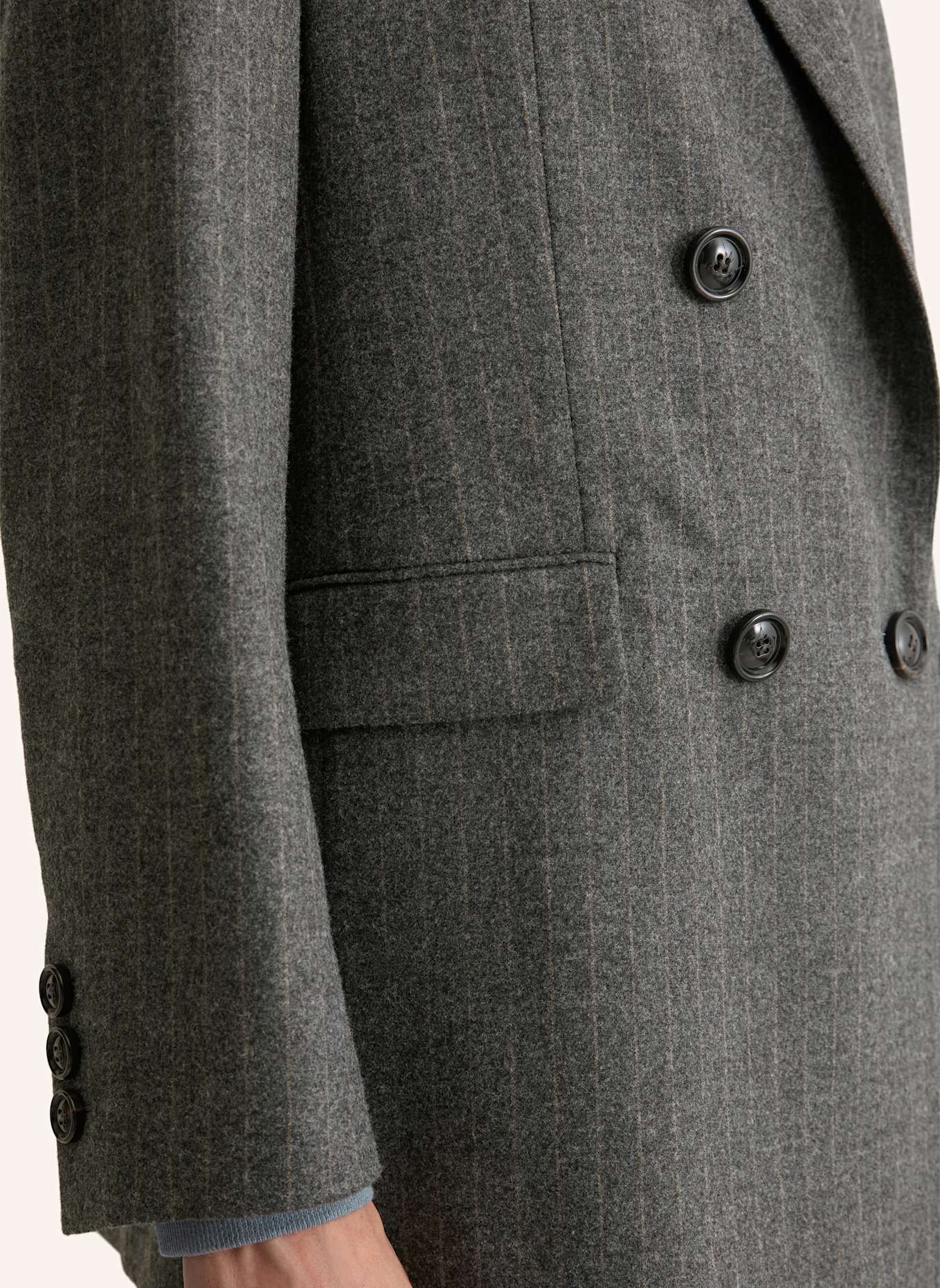 Marc O'Polo Nadelstreifenblazer: DUNKELGRAU