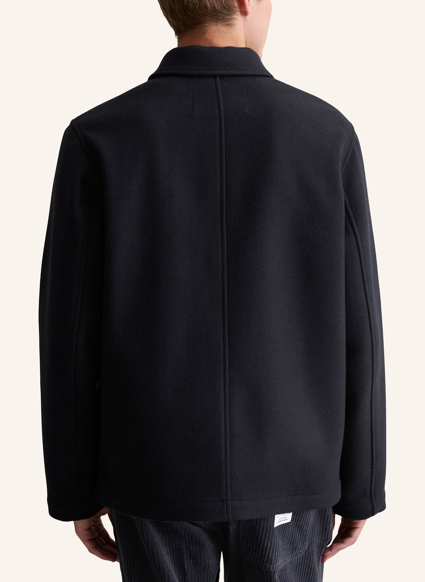 Marc O'Polo DENIM Wollemischjacke: DUNKELBLAU