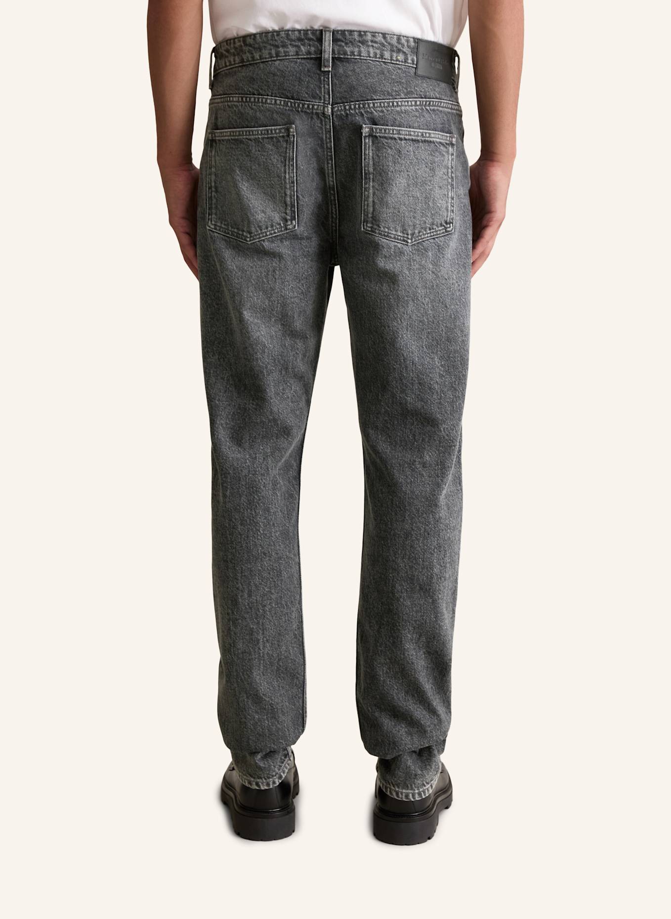 Marc O'Polo DENIM Jeans Model Sverre straight: GRAU