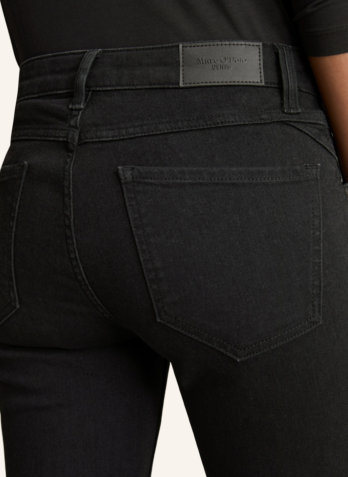 Marc O'Polo DENIM Jeans Model Nella bootcut: SCHWARZ