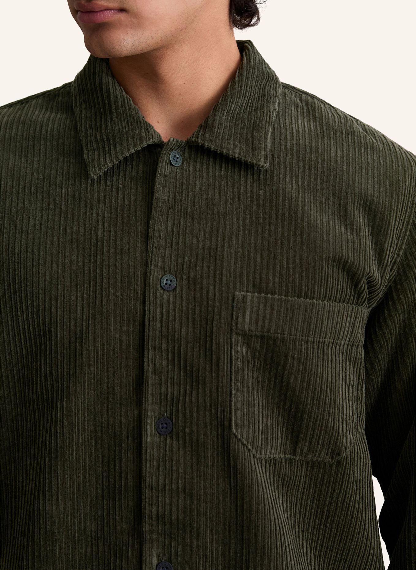 Marc O'Polo DENIM Overshirt: SCHWARZ