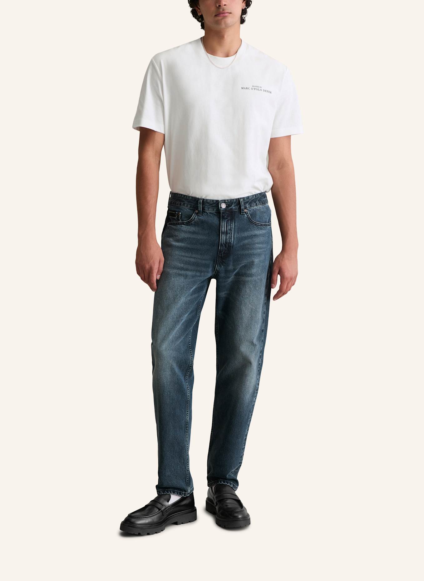Marc O'Polo DENIM Jeans: DUNKELBLAU