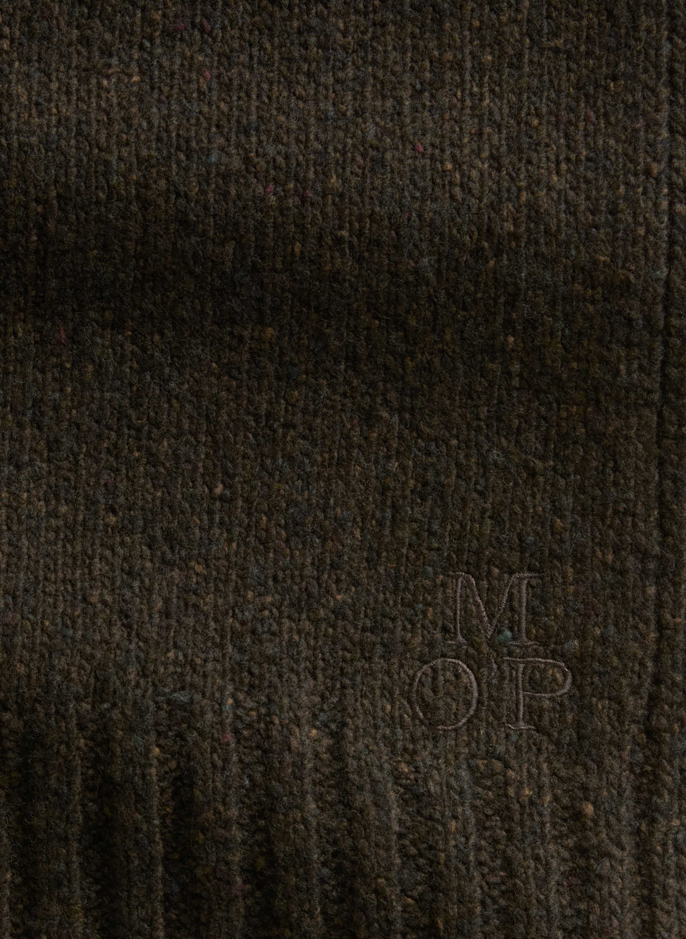 Marc O'Polo Strickschal: DUNKELBRAUN