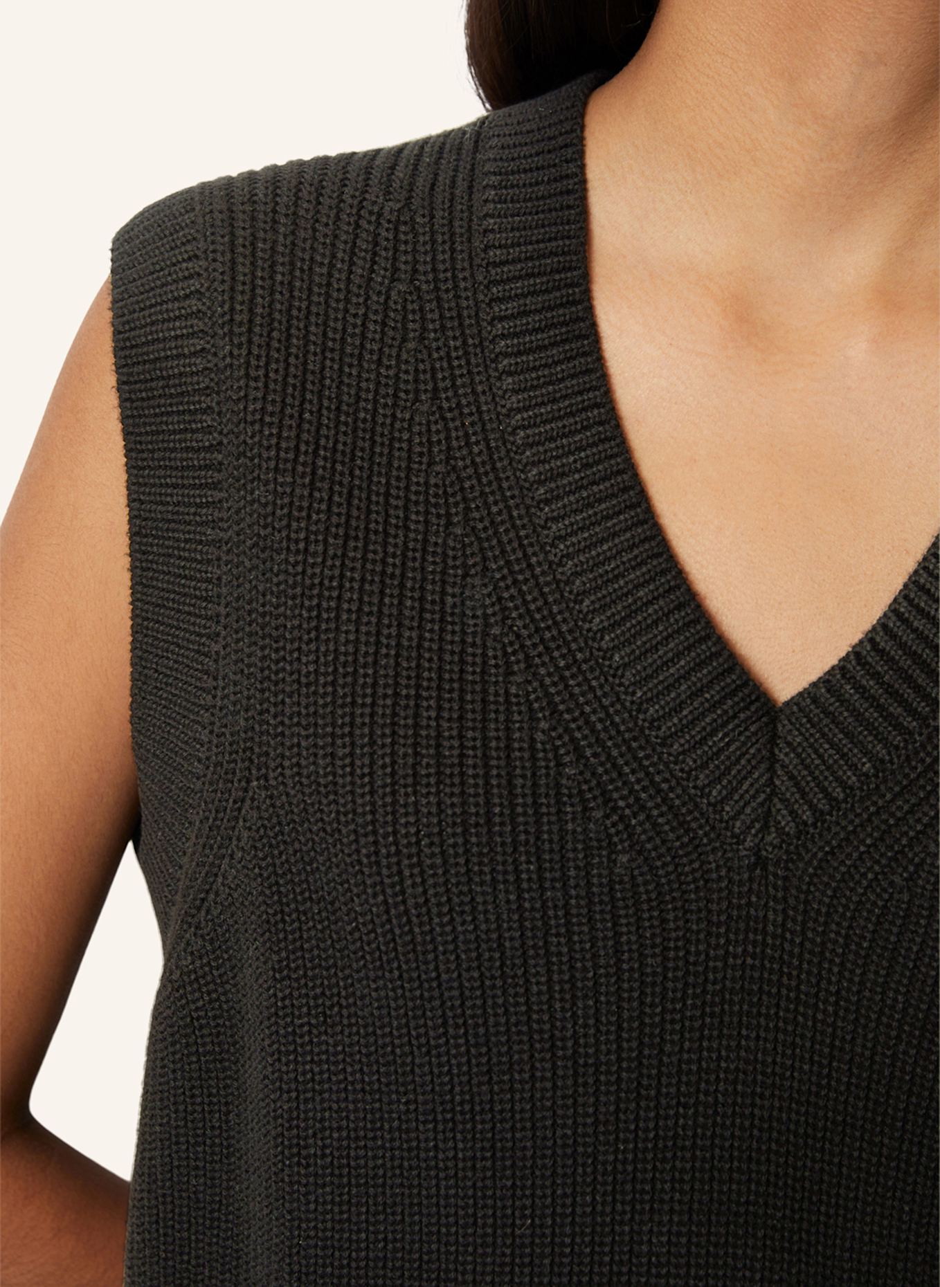 Marc O'Polo DENIM Pullunder: SCHWARZ