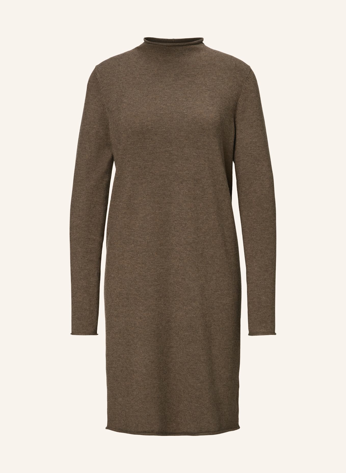 Marc O'Polo Rollkragenkleid: DUNKELBRAUN