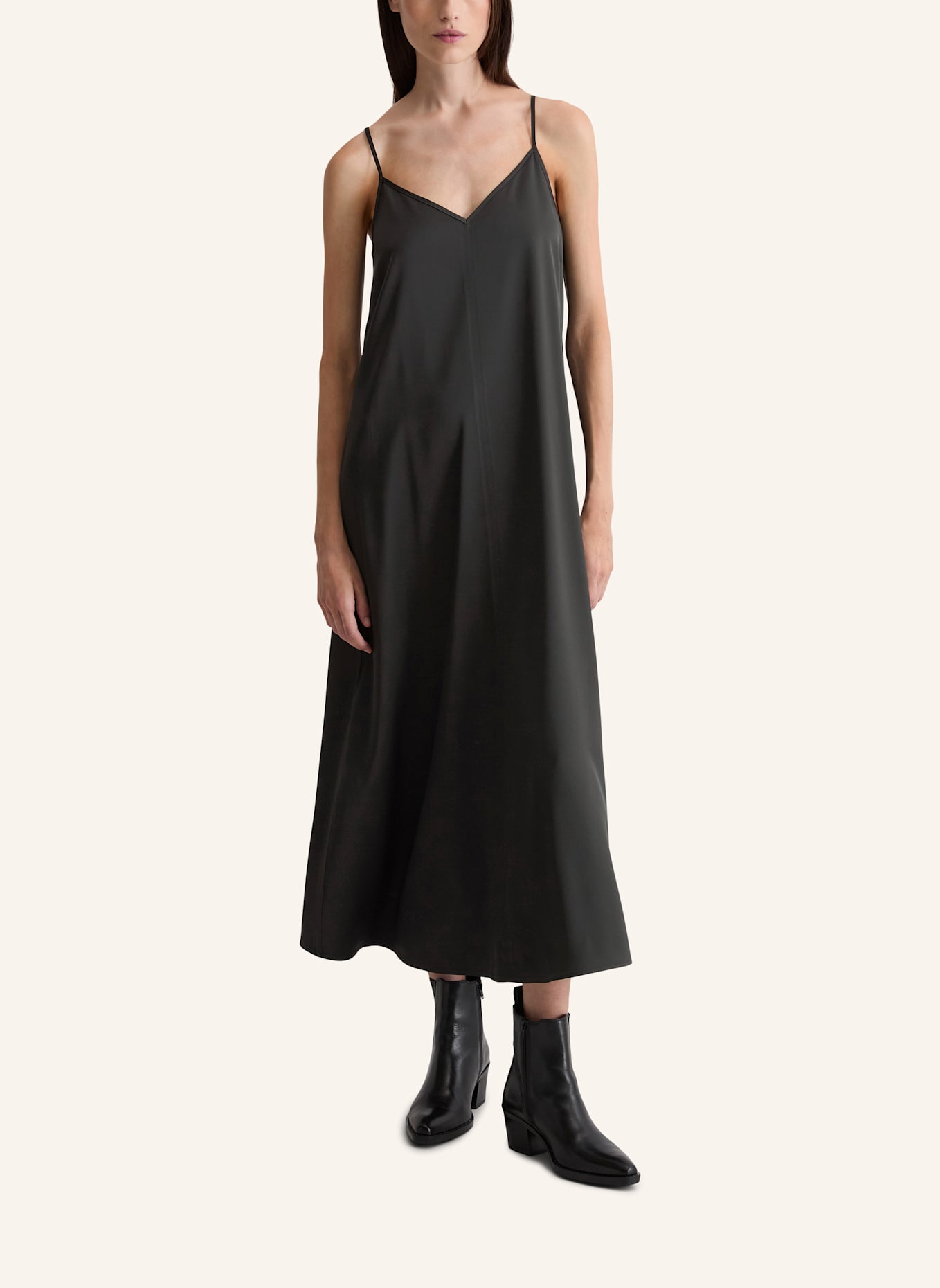 Marc O'Polo Slipdress: DUNKELGRAU