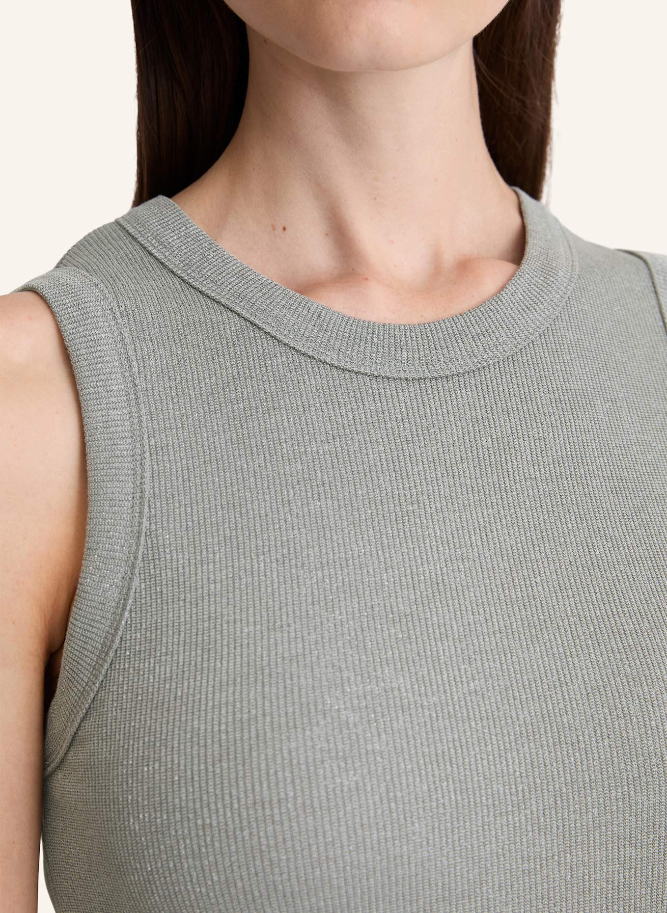 Marc O'Polo Jerseytop: HELLGRAU