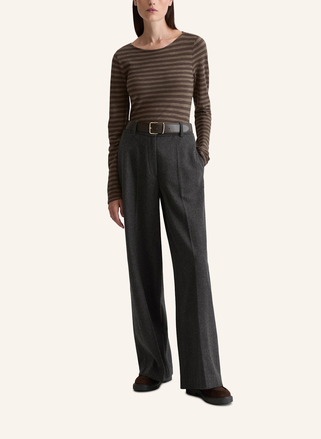 Marc O'Polo T-Shirt: DUNKELBRAUN