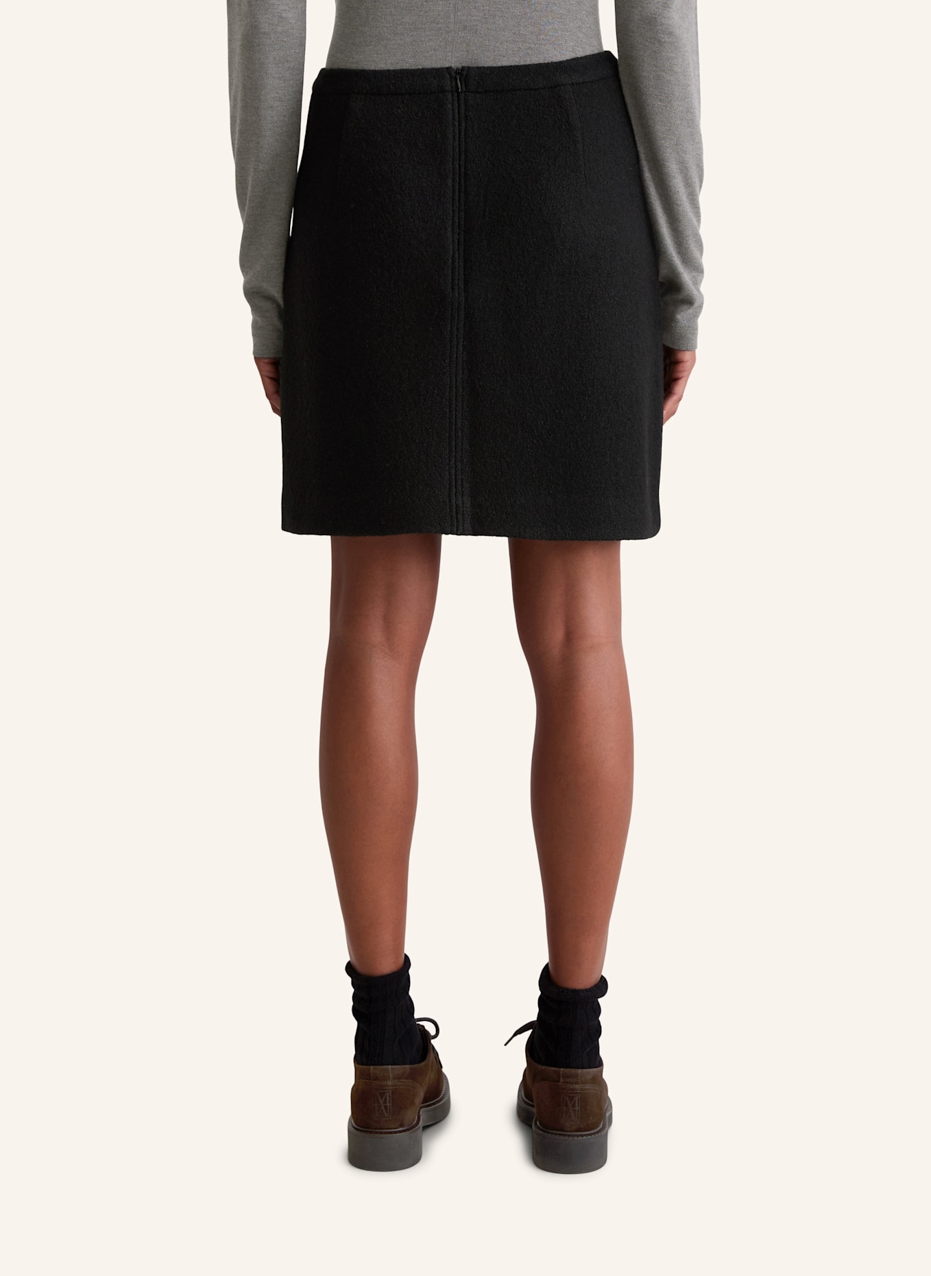 Marc O'Polo Bouclé-Rock: SCHWARZ