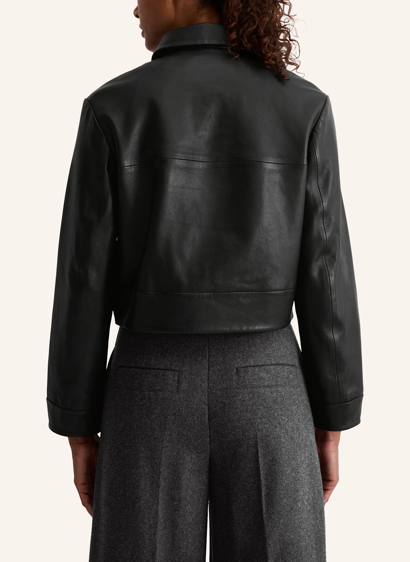 Marc O'Polo Lederjacke: SCHWARZ