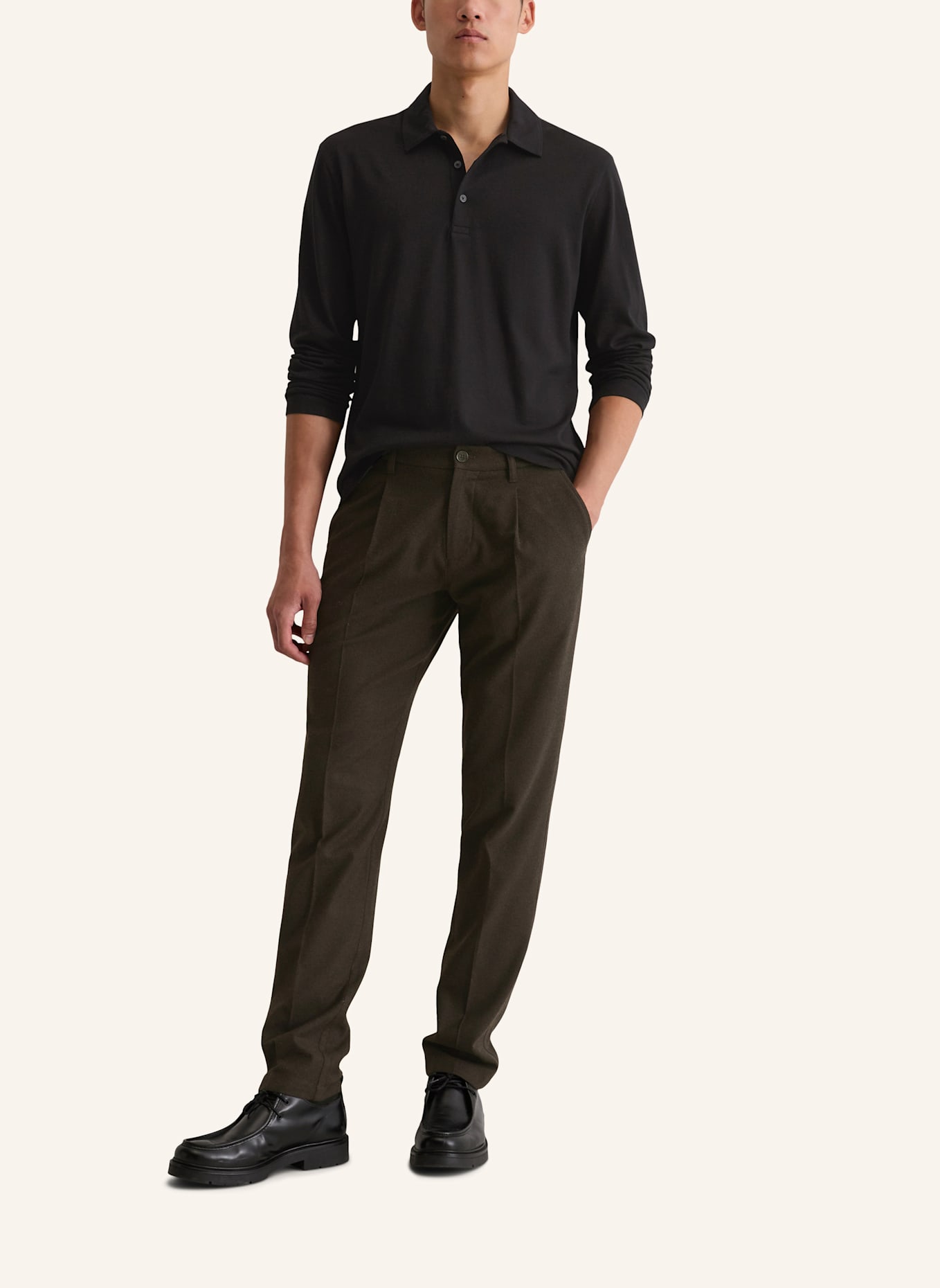Marc O'Polo Poloshirt: SCHWARZ
